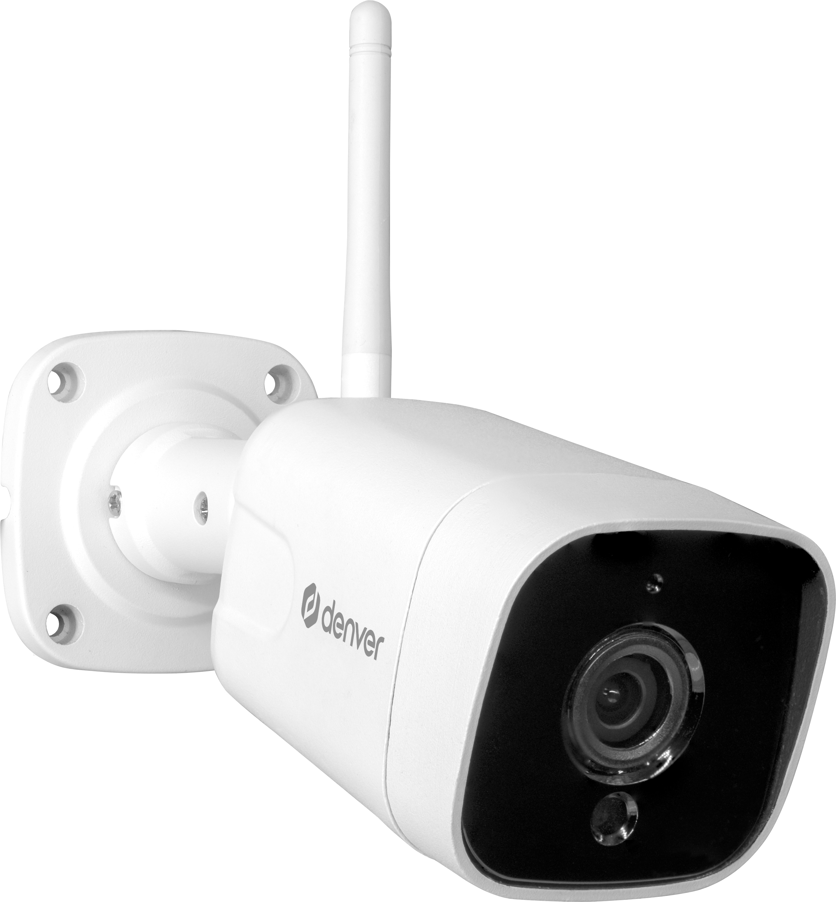 DENVER Überwachungskamera IOC-241, Wi-Fi, Outdoor, weiß