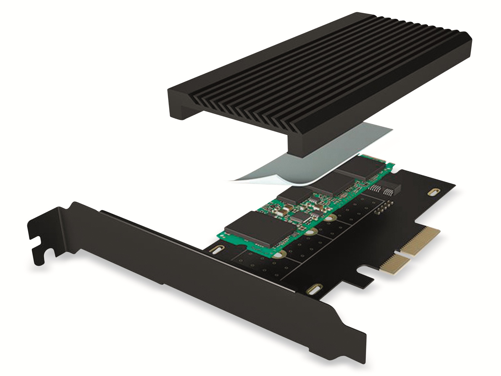 ICY BOX PCIe-Karte IB-PCI208-HS, M.2 NVMe, PCIe 4.0 x4 ICY BOX PCIe-Karte IB-PCI208-HS, M.2 NVMe, PCIe 4.0 x4