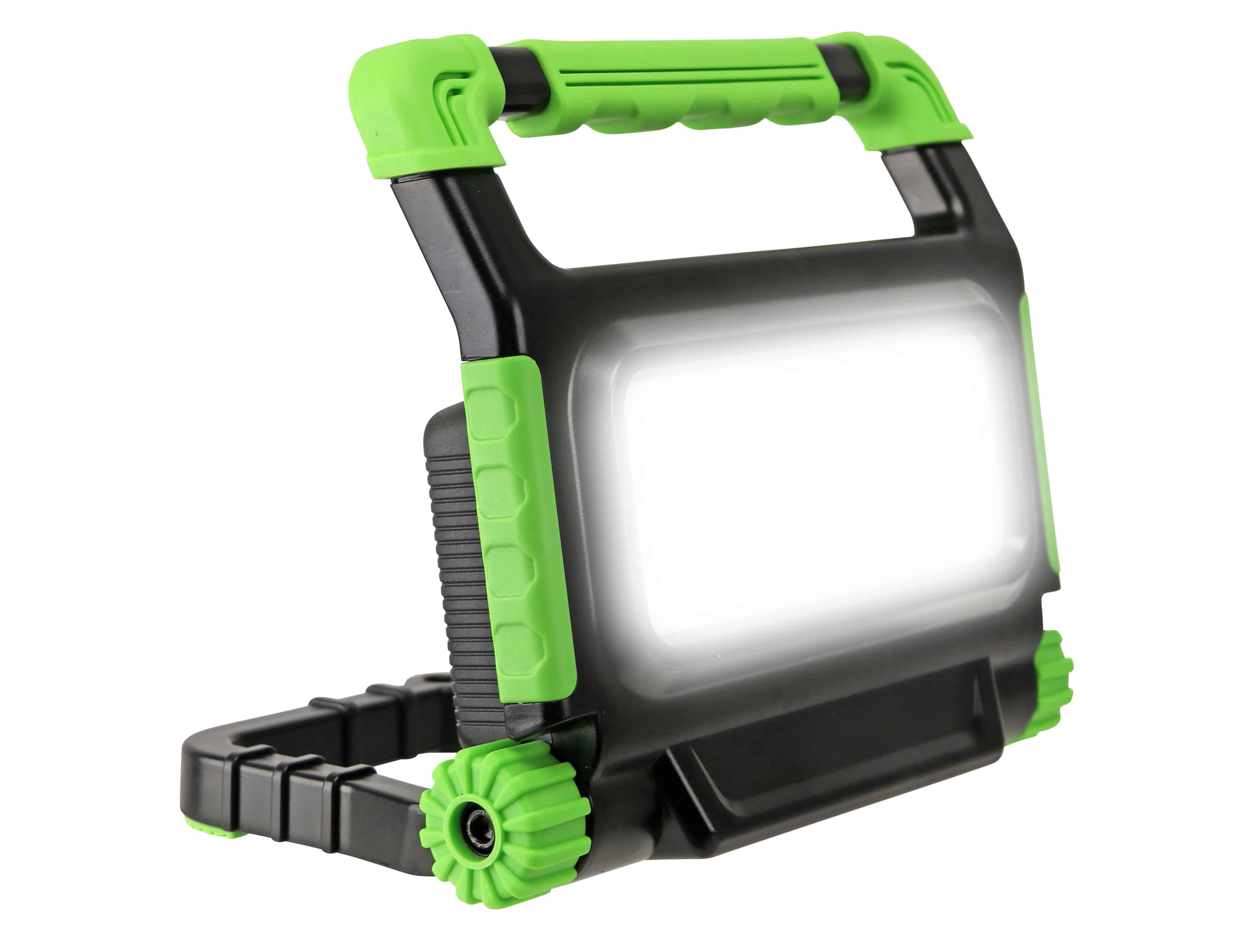 LED Arbeitsleuchte Spot Green 20, 20W, 6500K, 1800lm, tageslichtweiß, IP54, schwarz/grün LED Arbeitsleuchte Spot Green 20, 20W, 6500K, 1800lm, tageslichtweiß, IP54, schwarz/grün