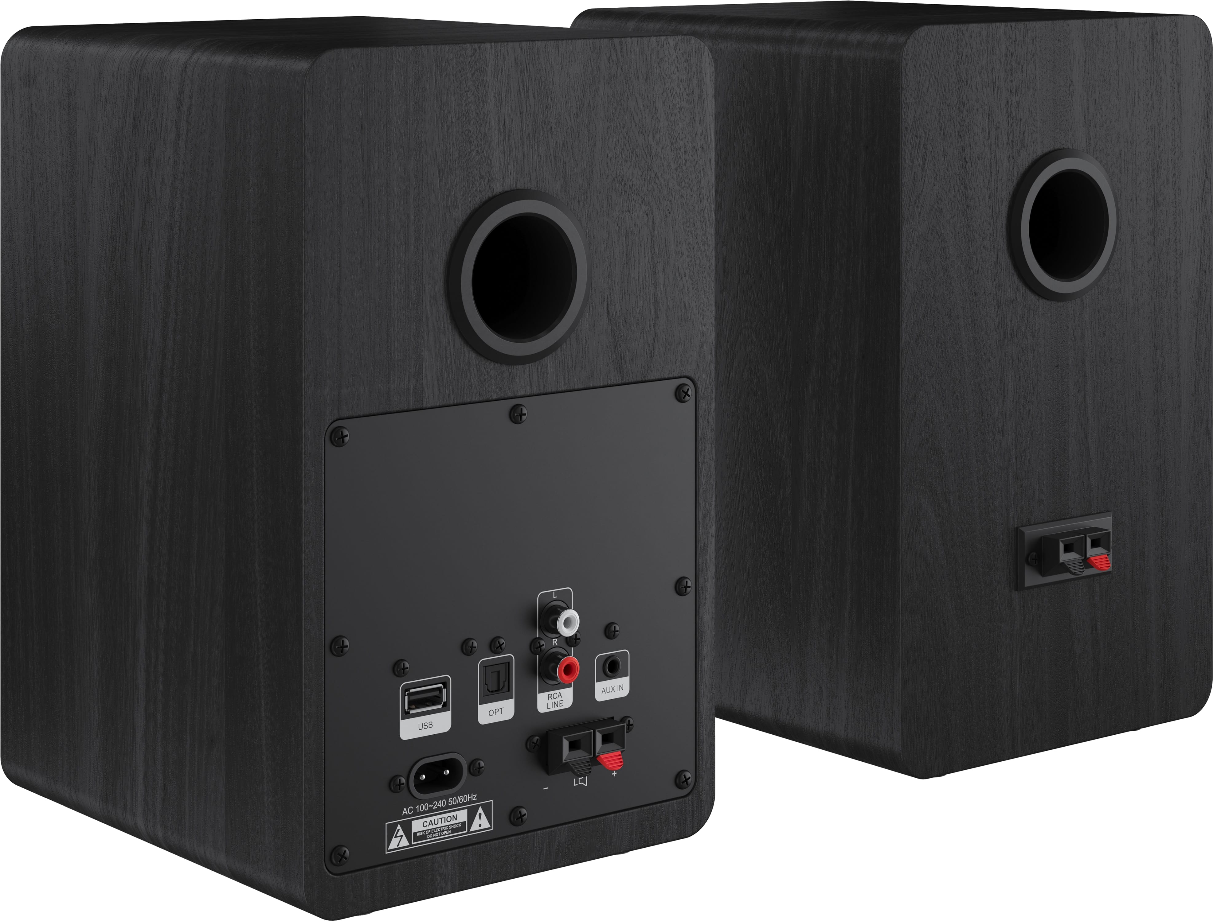 SHARP Lautsprecherboxen CP-SS30 (BK), 2-Wege, Bluetooth, USB, MP3, 60 W SHARP Lautsprecherboxen CP-SS30 (BK), 2-Wege, Bluetooth, USB, MP3, 60 W