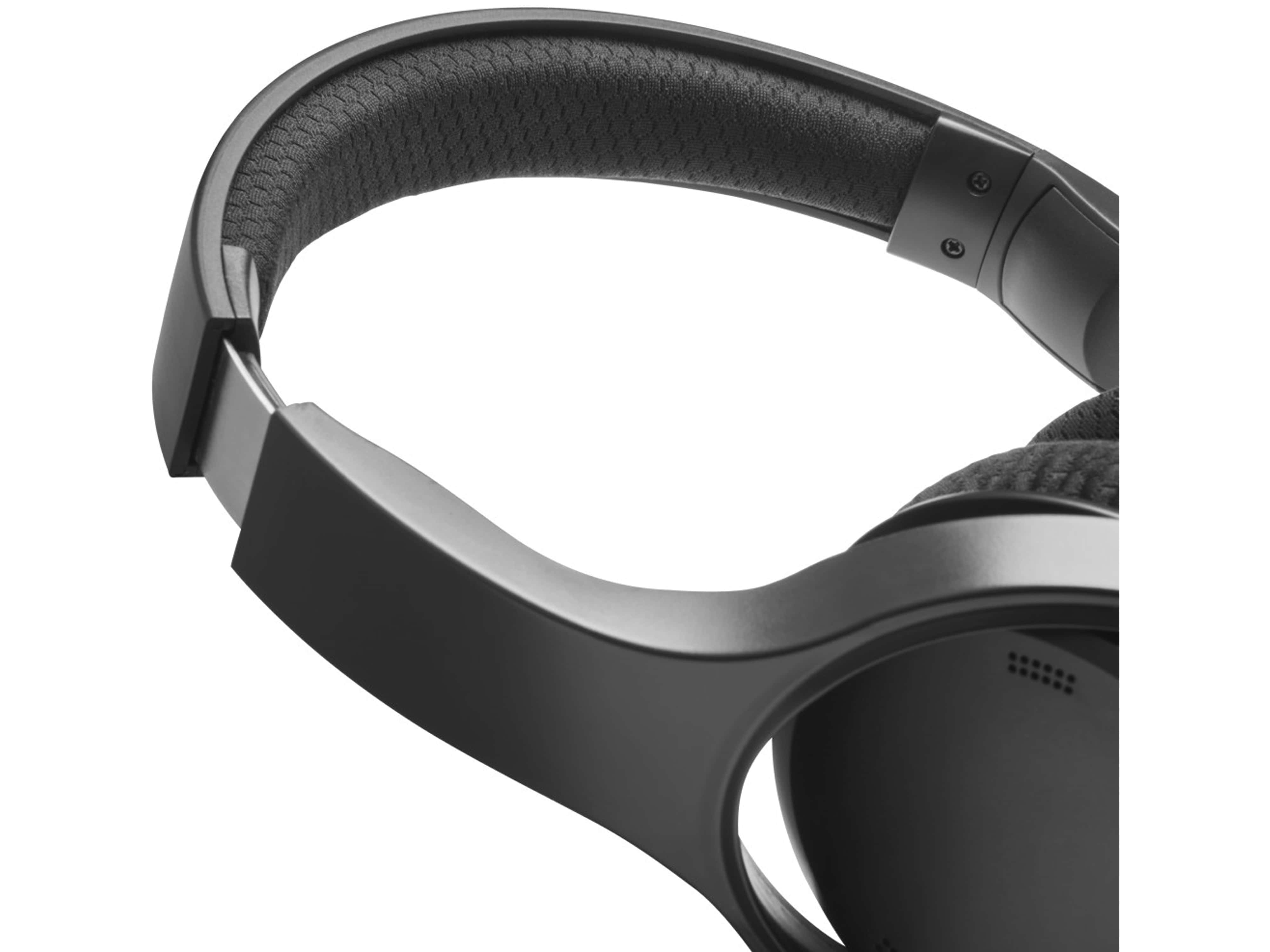 HAMA Fernsehkopfhörer, Over-Ear, 6m Kabel, Lautstärkeregelung, schwarz Fernsehkopfhörer HAMA, Over-Ear, 6m Kabel, Lautstärkeregelung, schwarz