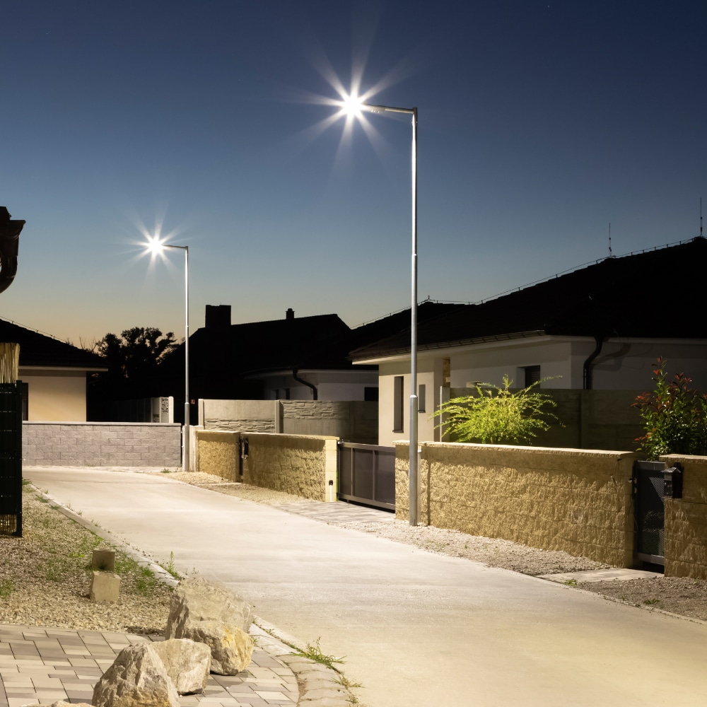 LUXULA LED-Straßenleuchte, SLIM, EEK: E, 50W, 6000lm, 5000K, IP65 LUXULA LED-Straßenleuchte, SLIM, EEK: E, 50W, 6000lm, 5000K, IP65