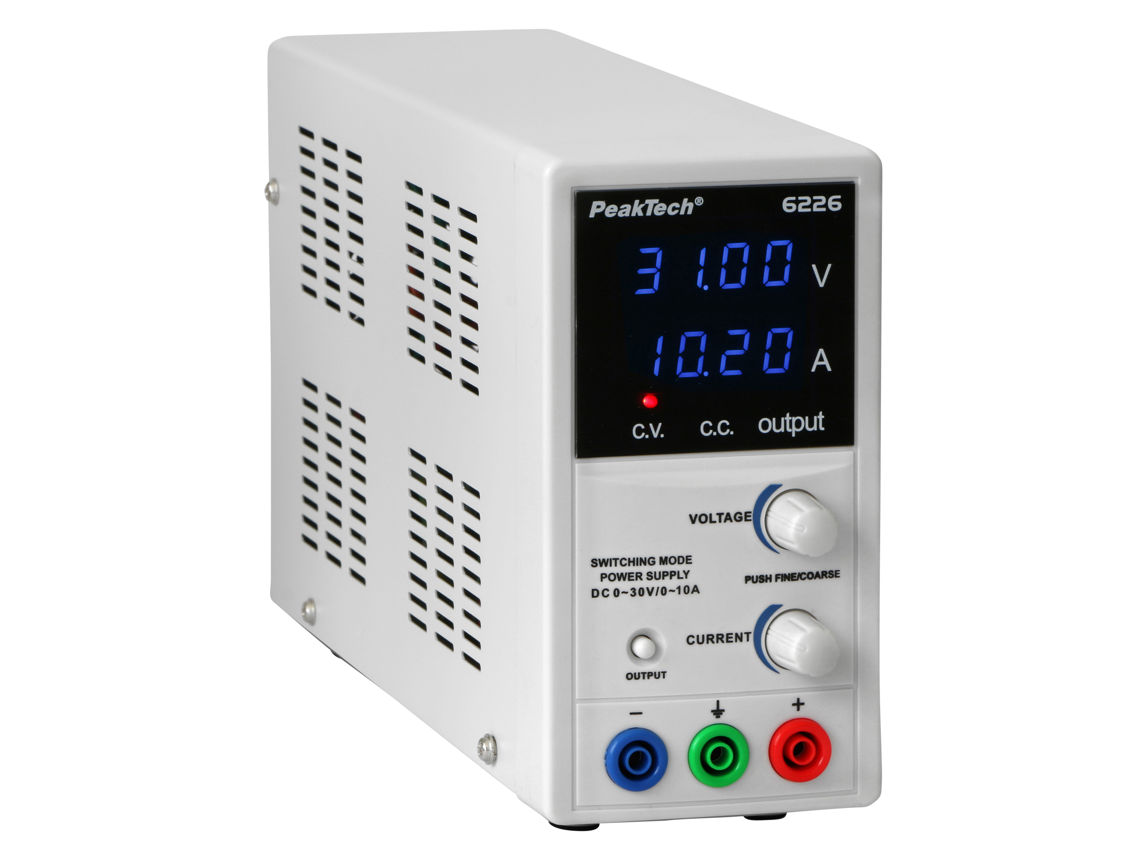 PEAKTECH Labornetzteil P 6226, 0...30 V/ 0...10 A PEAKTECH Labornetzteil, P 6226, 0...30 V/ 0...10 A