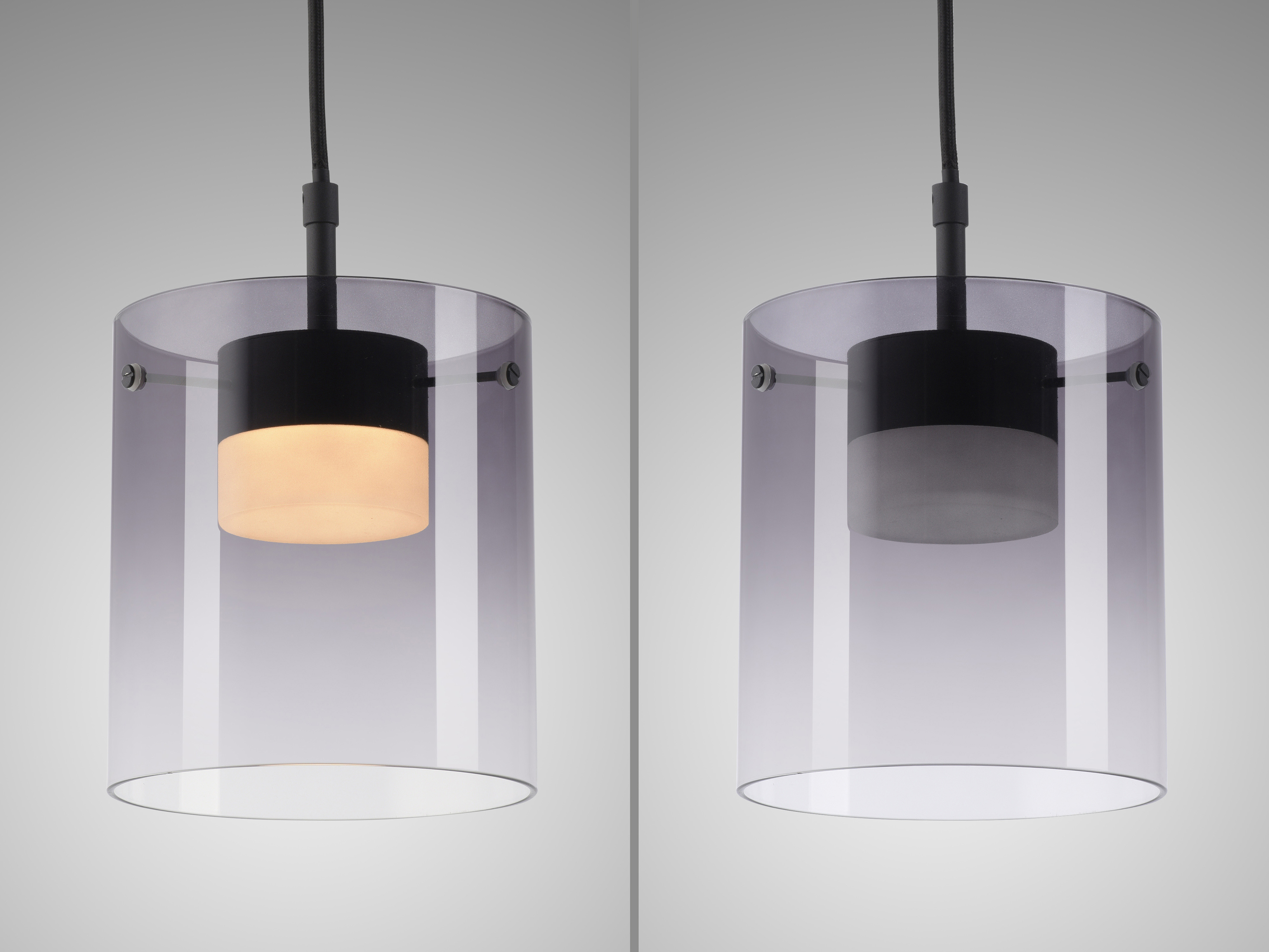 JUST LIGHT LED-Pendelleuchte 14042-18, 7,5W, 800lm, 3000K, schwarz JUST LIGHT LED-Pendelleuchte 14042-18, 7,5W, 800lm, 3000K, schwarz