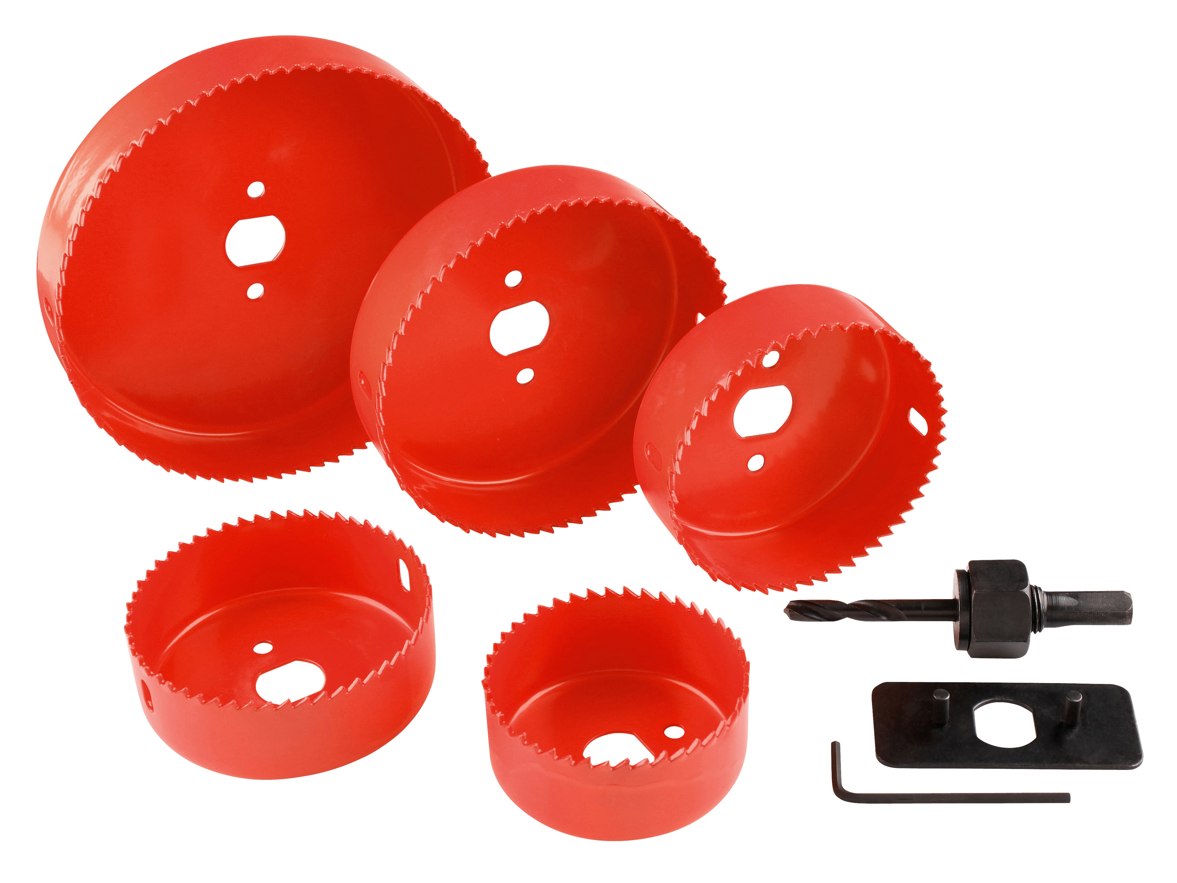KWB Lochsägen-Set, 109178, 67...127 mm, 8-teilig KWB Lochsägen-Set, 109178, 67...127 mm, 8-teilig