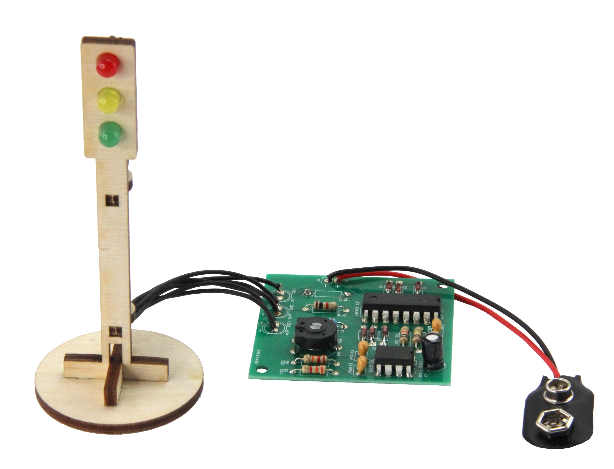 SOL-EXPERT Elektronische Ampel, Lötbausatz SOL-EXPERT Elektronische Ampel, Lötbausatz