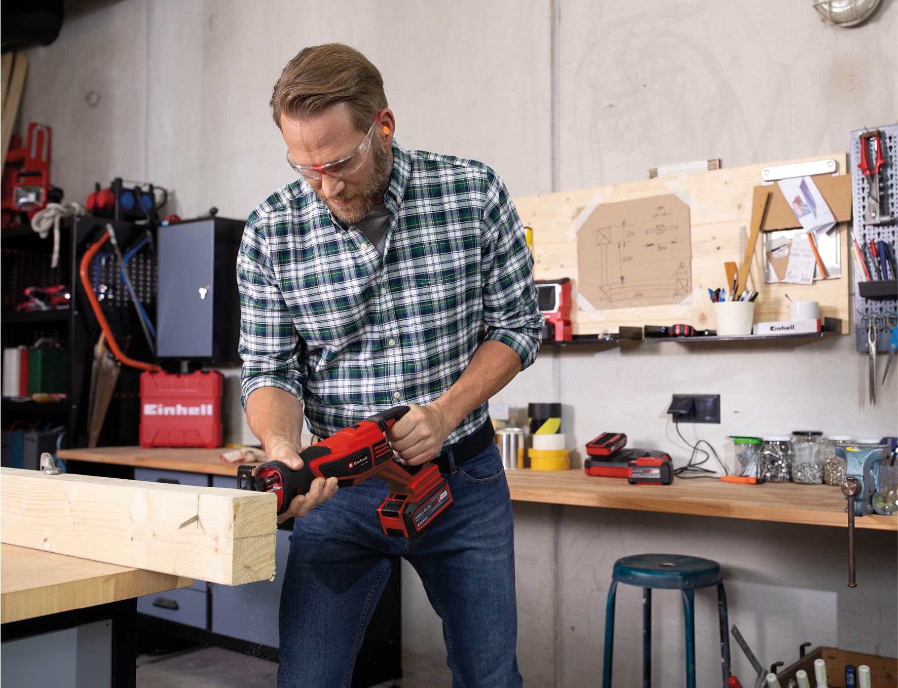 EINHELL PROFESSIONAL Akku-Universalsäge TP-AP 18/28 Li BL - Solo EINHELL PROFESSIONAL Akku-Universalsäge TP-AP 18/28 Li BL - Solo