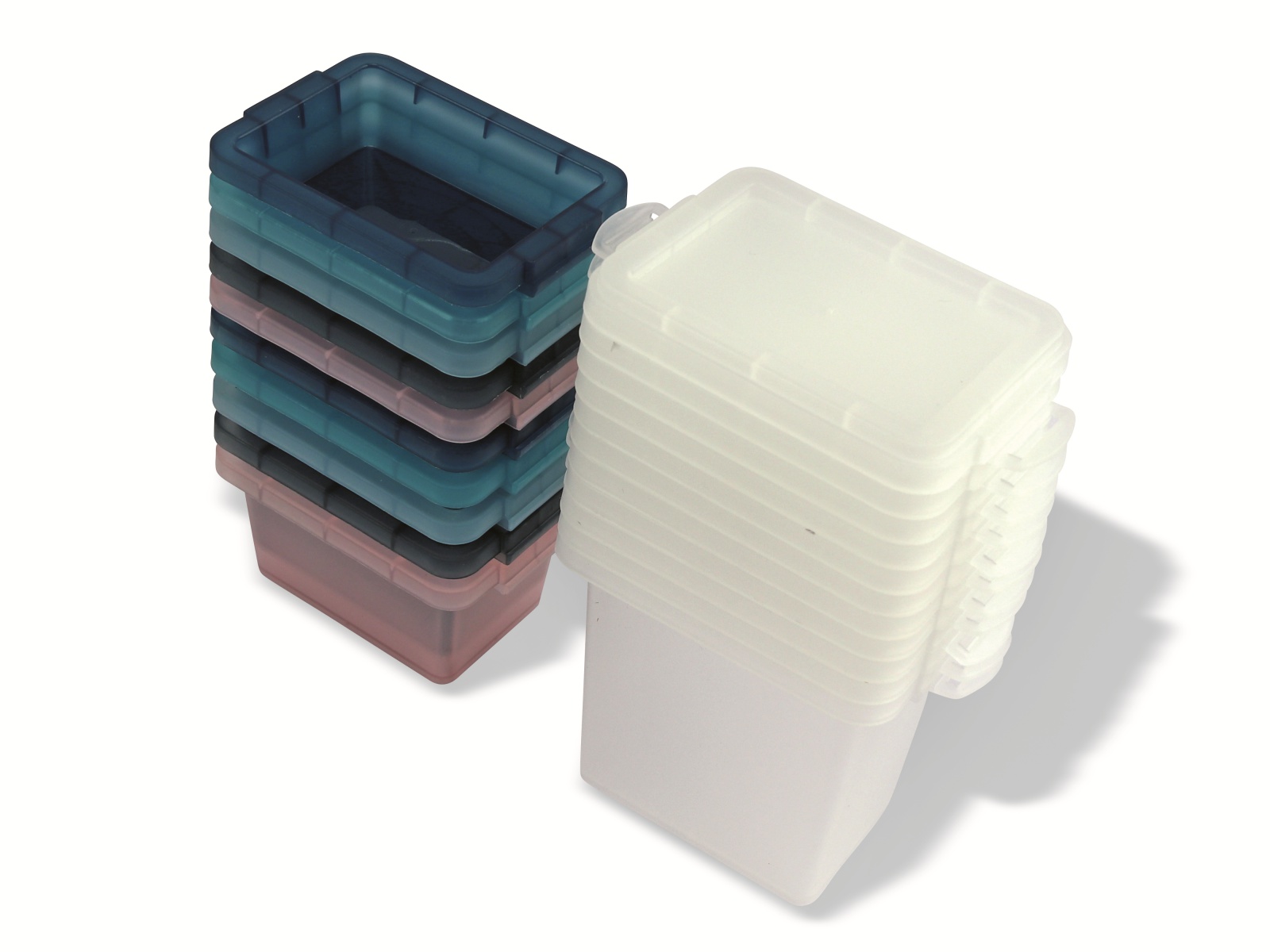 Aufbewahrungsboxen, 11 Stück, 5x100 ml, 5x 200 ml, 1x 400 ml Aufbewahrungsboxen, 11 Stück, 5x100 ml, 5x 200 ml, 1x 400 ml