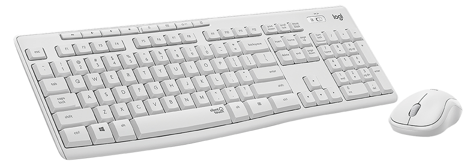 LOGITECH Tastatur- und Mausset MK295 weiß LOGITECH Tastatur- und Mausset MK295 weiß