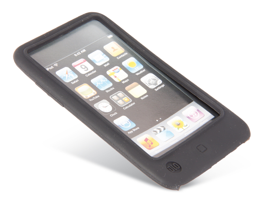 iPod 2G-Silikontasche und Display-Schutzfolie iPod 2G-Silikontasche und Display-Schutzfolie