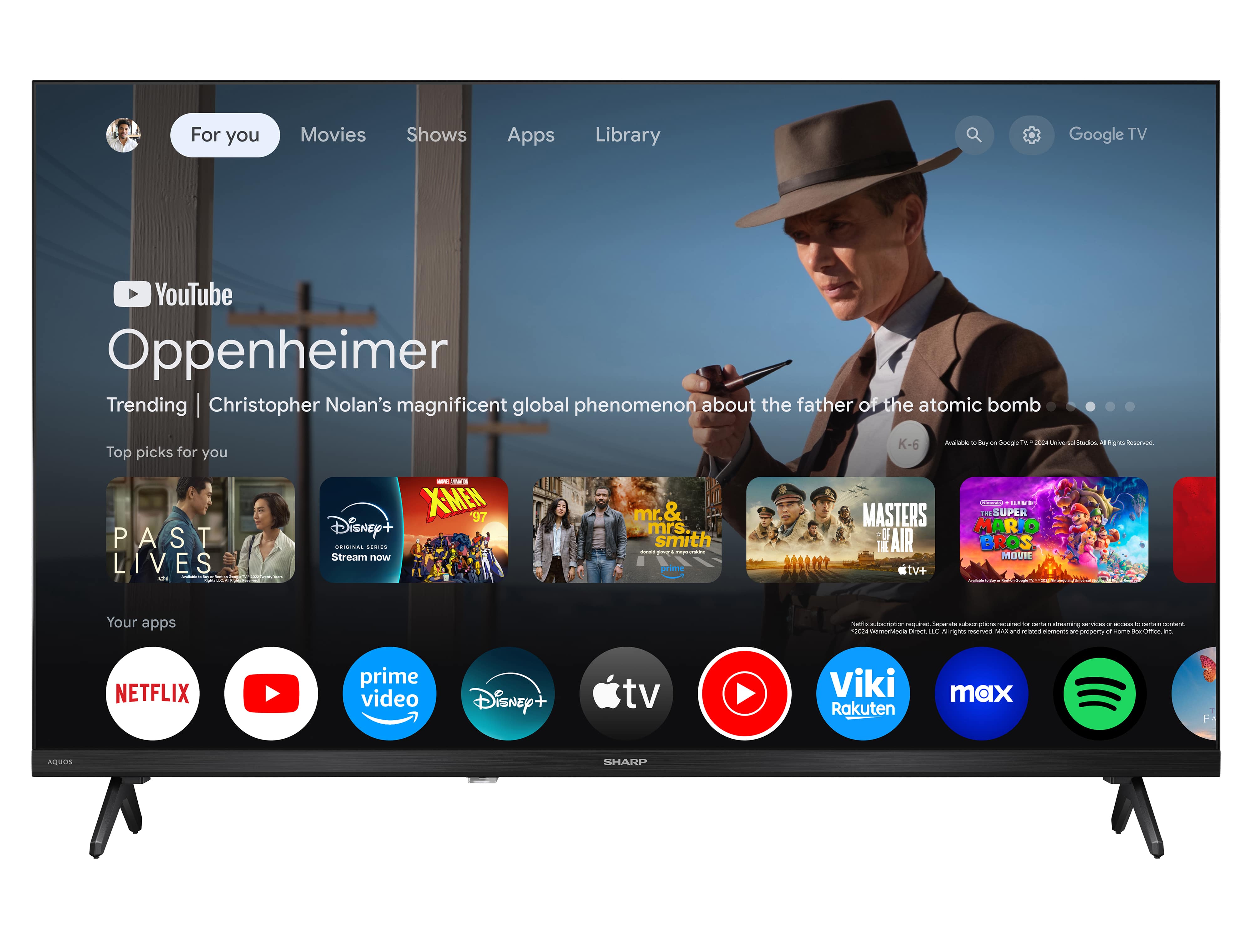 SHARP Fernseher 32HF2765E, 81,3 cm (32"), HD, Smart-TV, WLAN, Schwarz SHARP Fernseher 32HF2765E, 81,3 cm (32"), HD, Smart-TV, WLAN, Schwarz