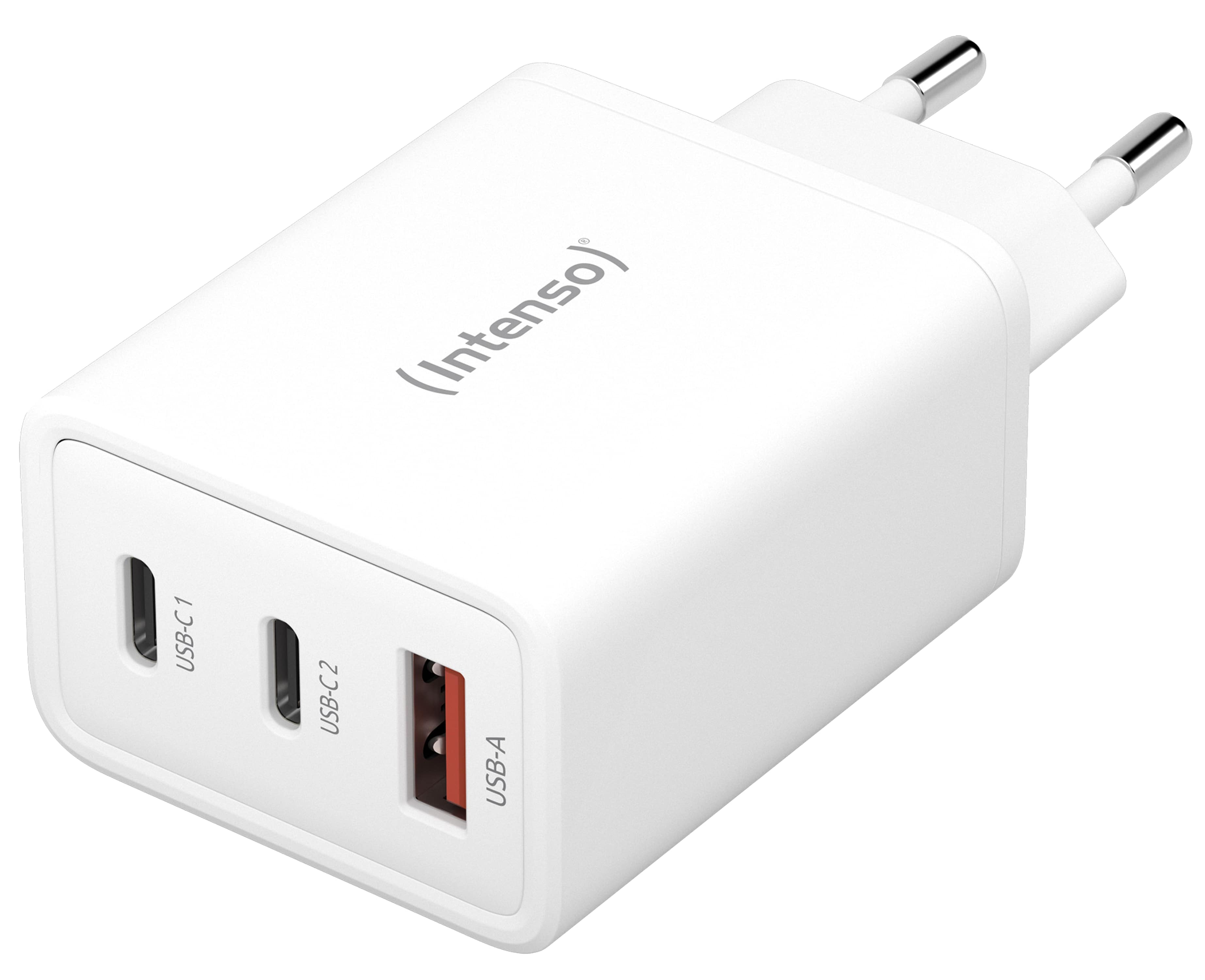 INTENSO USB-Ladegerät W65ACC 1 x USB-A und 2 x USB-C GAN,65 Watt INTENSO USB-Ladegerät W65ACC 1 x USB-A und 2 x USB-C GAN,65 Watt