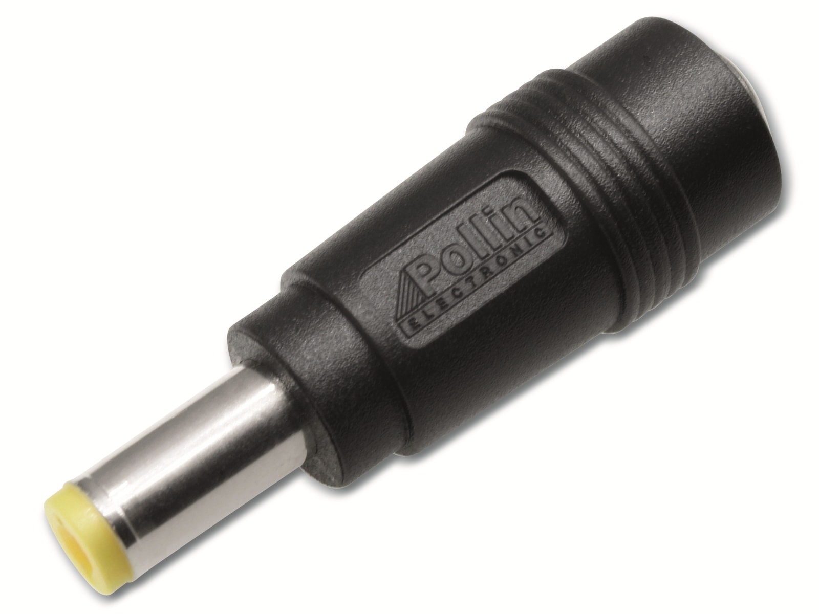 Hohlsteckeradapter, 5,5/2,1 Hohlkupplung auf 5,5/1,7 Hohlstecker mit Feder Hohlsteckeradapter, 5,5/2,1 Hohlkupplung auf 5,5/1,7 Hohlstecker mit Feder