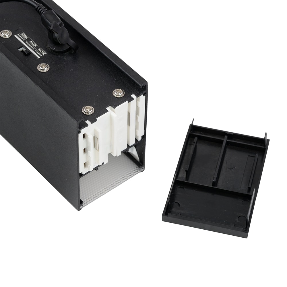 LUXULA LED-Büro-/Tresenleuchte, 30W, 3000/4000/6500K, EEK: E, 3600lm, IP20, schwarz LUXULA LED-Büro-/Tresenleuchte, 30W, 3000/4000/6500K, EEK: E, 3600lm, IP20, schwarz
