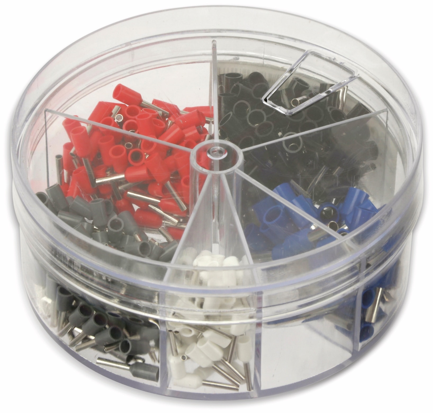 Sortiment Aderendhülsen 0,5 mm² - 2,5 mm², 400 Stück, in Kunststoffbox Sortiment Aderendhülsen 0,5 mm² - 2,5 mm², 400 Stück, in Kunststoffbox