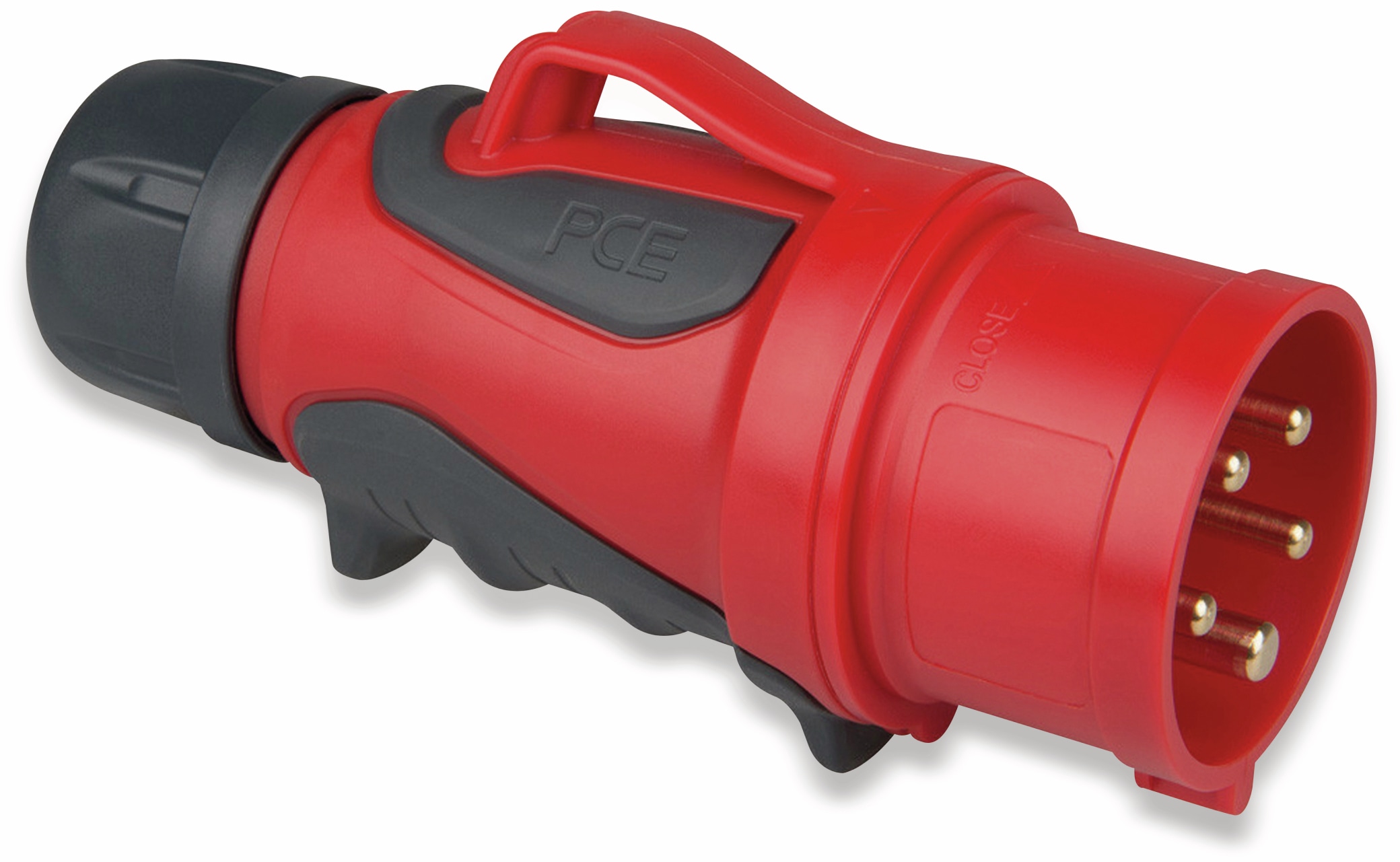PCE CEE-Stecker GRIP, 16 A, 5-polig PCE CEE-Stecker GRIP, 16 A, 5-polig