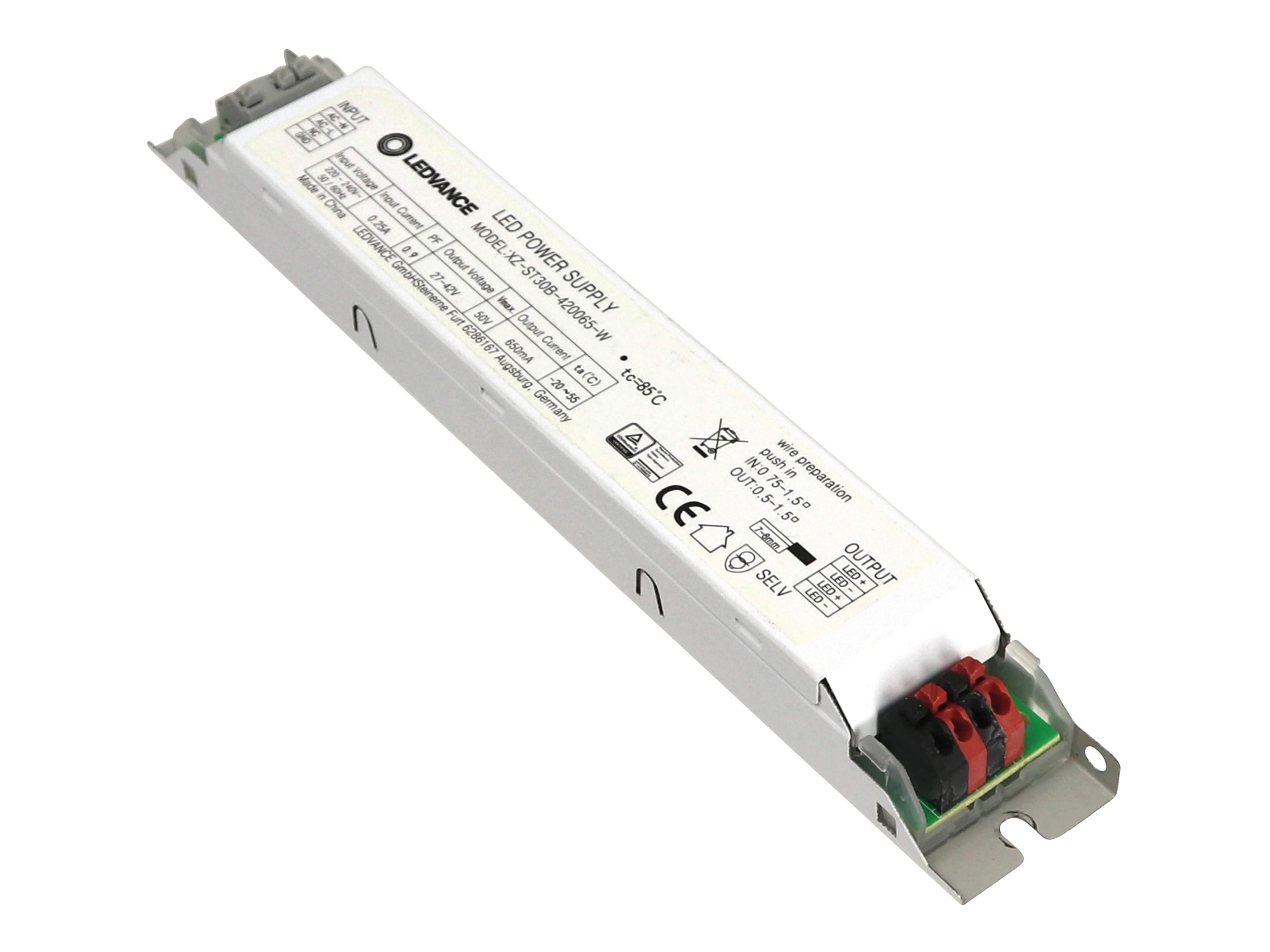 LEDVANCE LED-Schaltnetzteil XZ-ST30B-420065-W, 27 W LEDVANCE LED-Schaltnetzteil XZ-ST30B-420065-W, 27 W