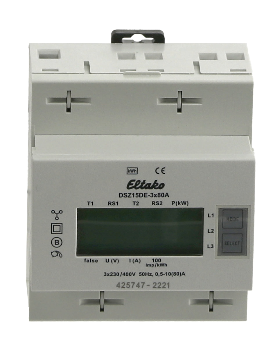 ELTAKO Drehstromzähler DSZ15DE-3x80A ELTAKO Drehstromzähler DSZ15DE-3x80A