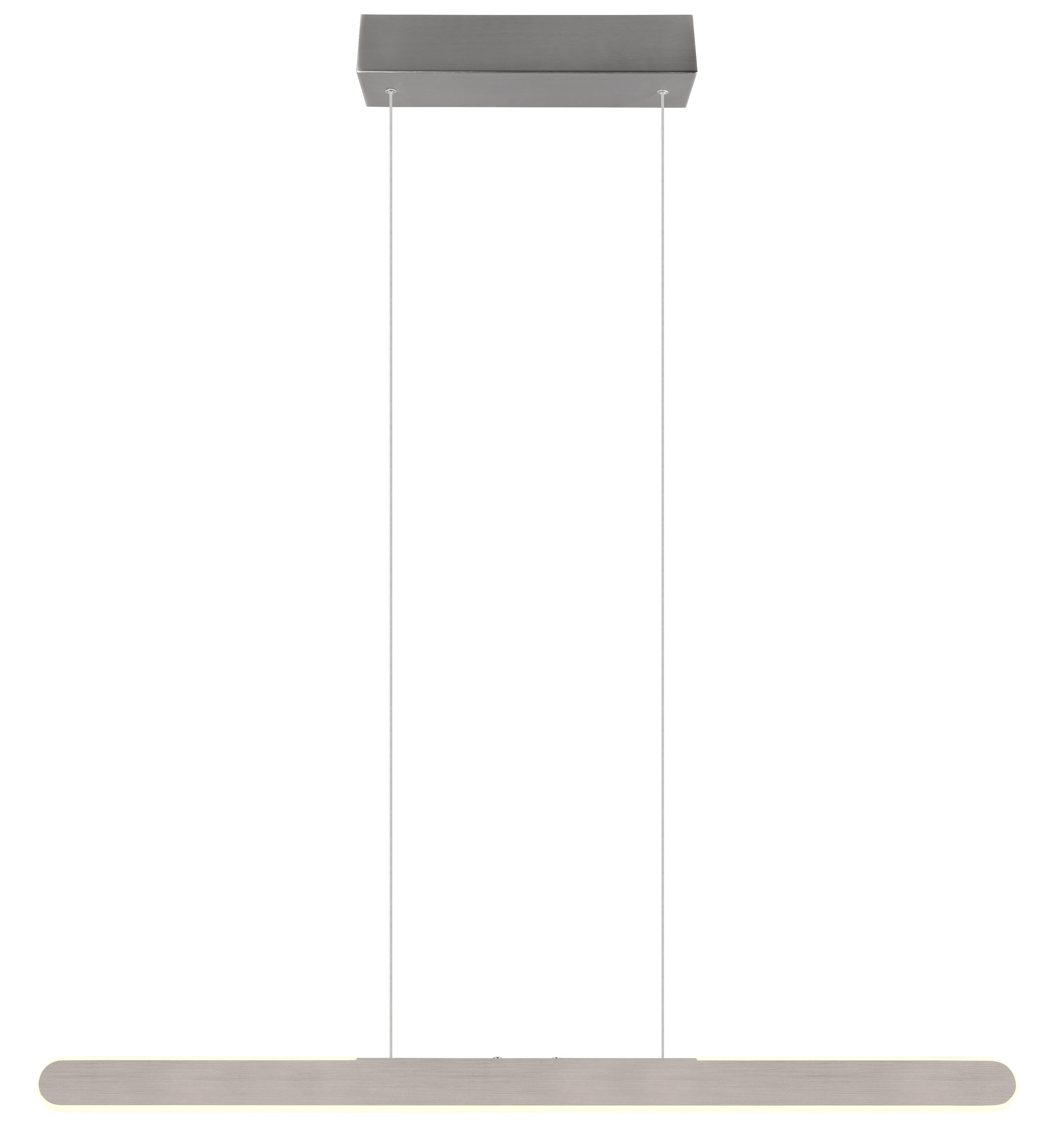 TRIO LED-Pendelleuchte Helios 343310105 aluminiumfarbig, 28 W, 3300 lm, CCT TRIO LED-Pendelleuchte Helios 343310105 aluminiumfarbig, 28 W, 3300 lm, CCT