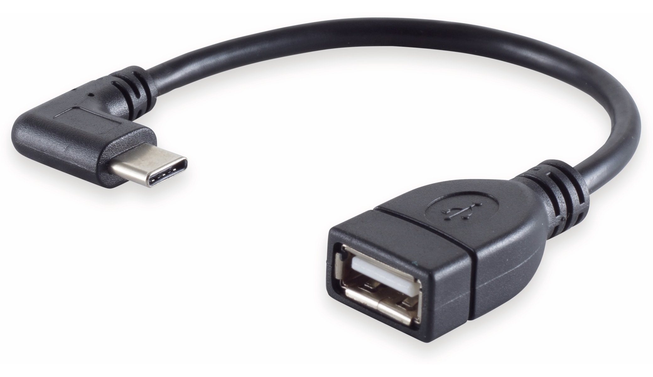 S-IMPULS USB-C Adapter zu USB-A, USB 2.0, 90°, OTG S-IMPULS USB-C Adapter zu USB-A, USB 2.0, 90°, OTG