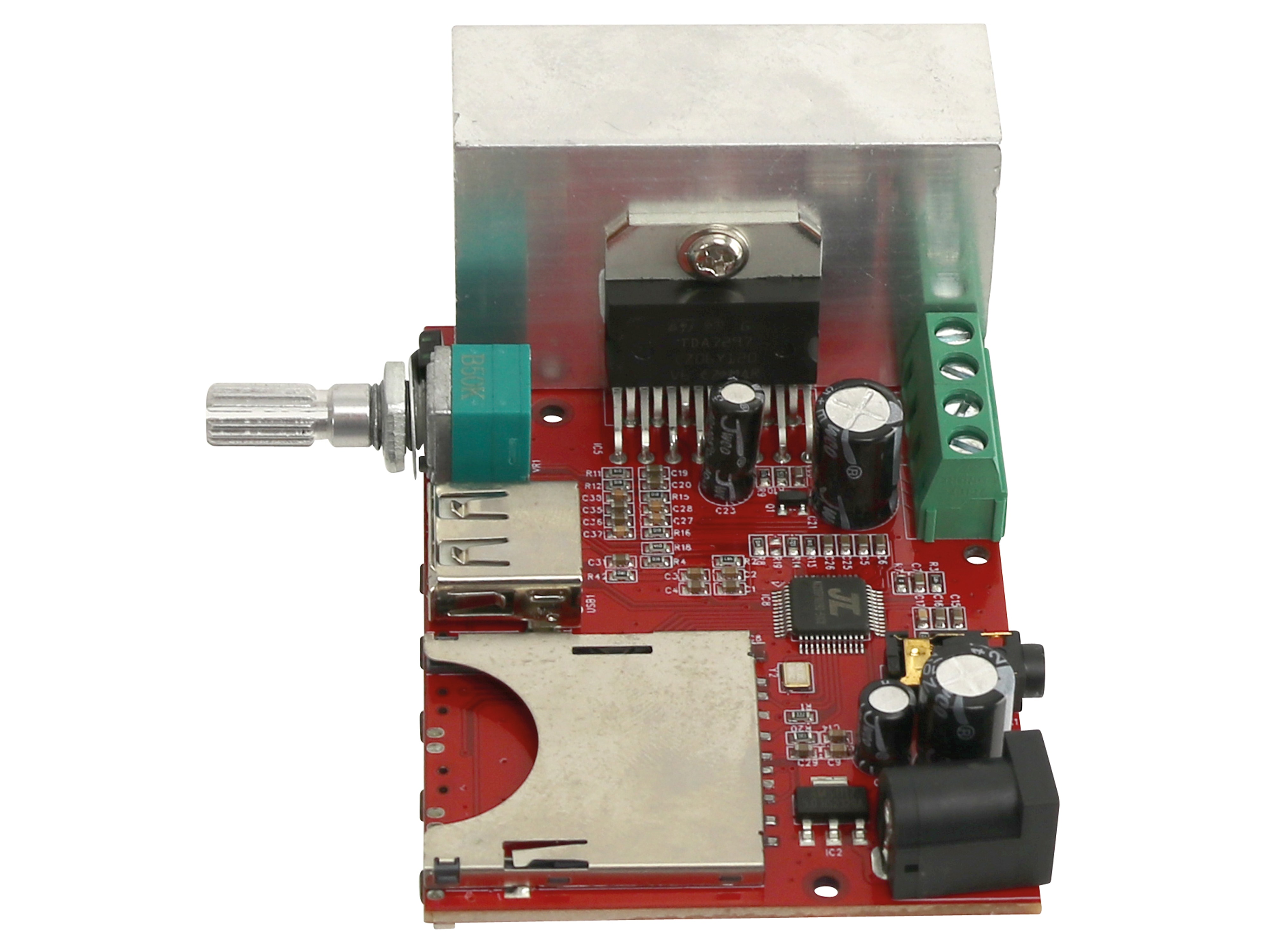 DAYPOWER Stereo-Verstärkermodul mit MP3-Wiedergabe VM-MP3-2x15 DAYPOWER Stereo-Verstärkermodul mit MP3-Wiedergabe VM-MP3-2x15