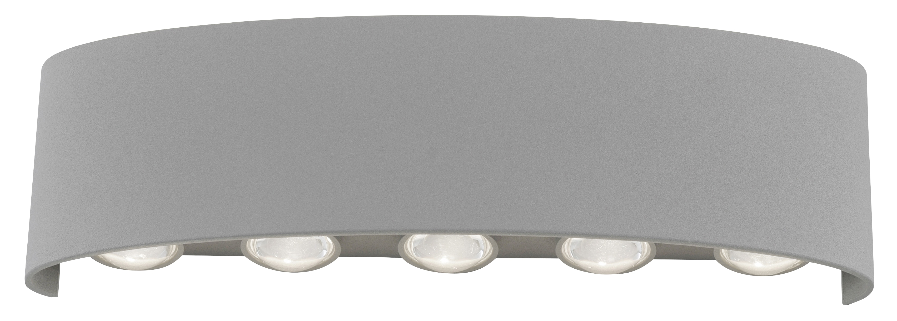 PAUL NEUHAUS LED-Wandleuchte 9489-21 silber, 8 W, 1200 lm, 3000 K, IP54 PAUL NEUHAUS LED-Wandleuchte 9489-21 silber, 8 W, 1200 lm, 3000 K, IP54