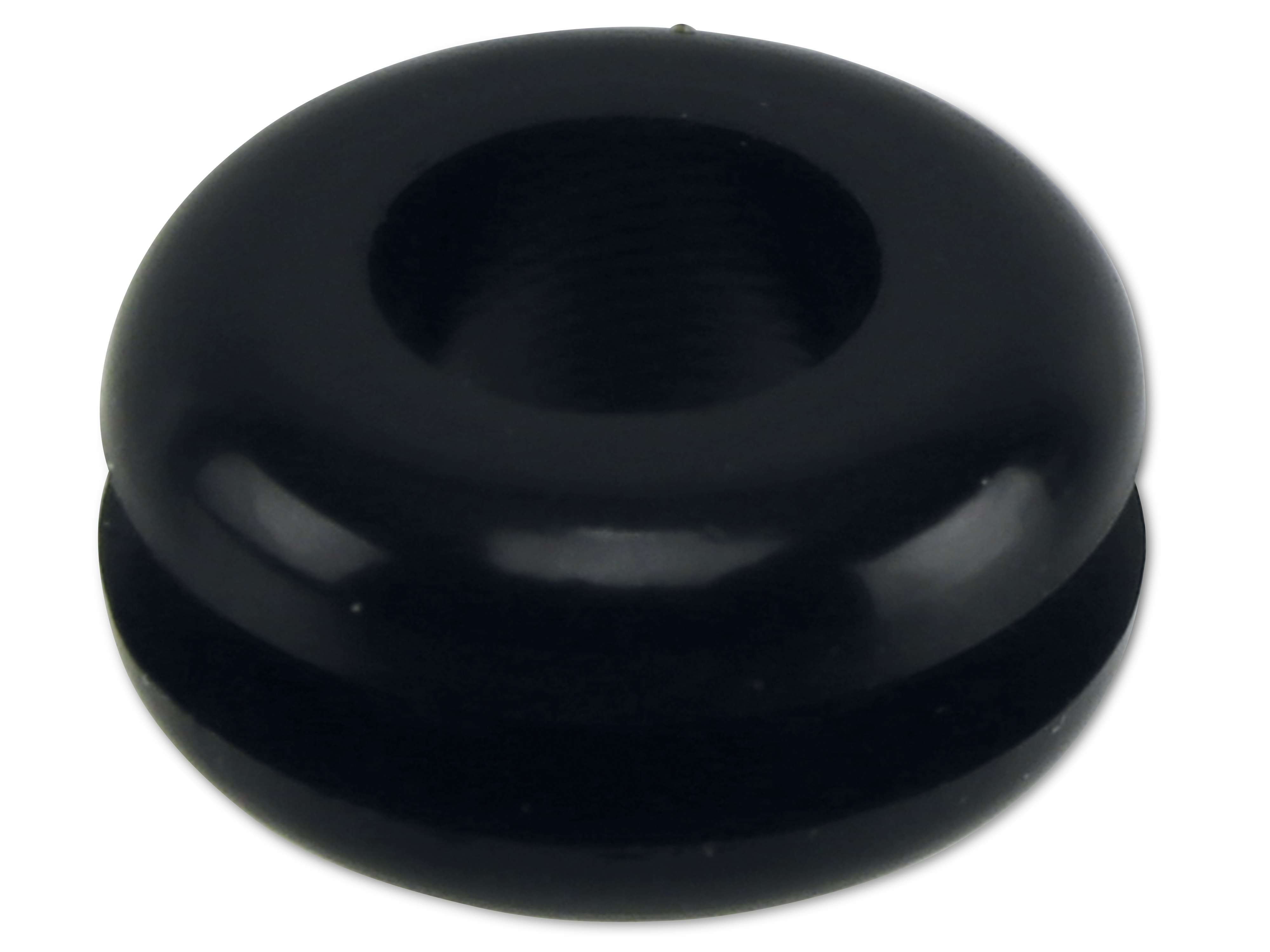 KSS Kabeldurchführungstülle PVC, schwarz, Plattenstärke 2,3, Loch-Ø 7,8, offen, 1 Stück KSS Kabeldurchführungstülle PVC, schwarz, Plattenstärke 2,3, Loch-Ø 7,8, offen, 1 Stück