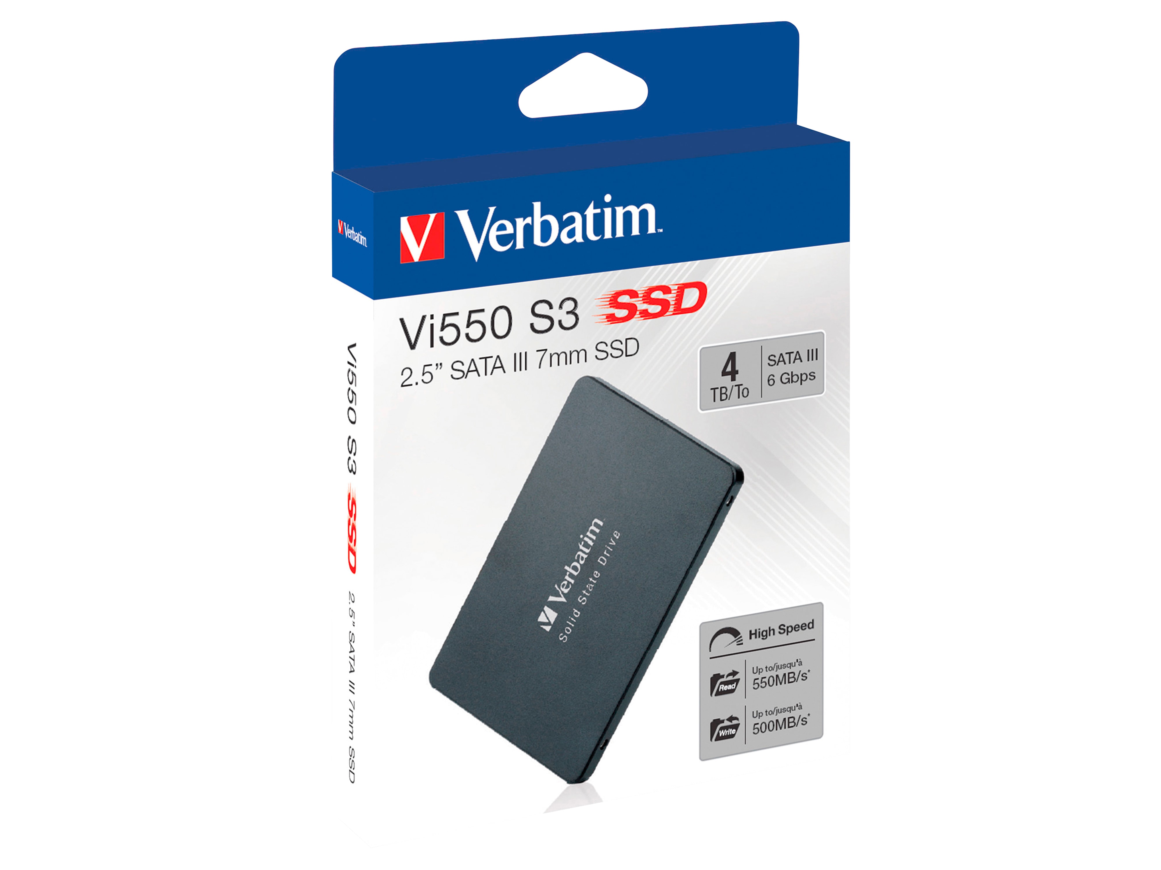 VERBATIM SSD Vi550, 4 TB VERBATIM SSD Vi550, 4 TB
