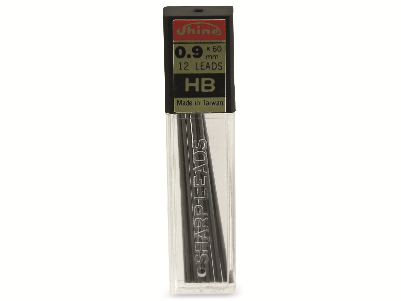 Druckbleistift-Mine, Shine, HB, 0,9 mm, 12 Stück Druckbleistift-Mine, Shine, HB, 0,9 mm, 12 Stück