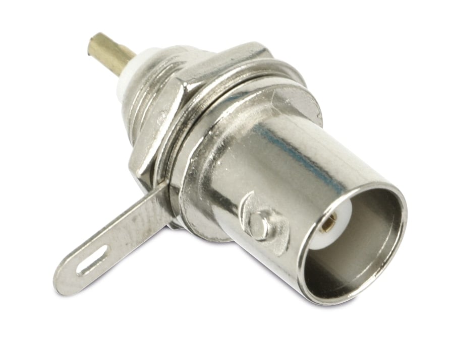 GOOBAY BNC-Einbaubuchse, Lötanschluss, 9,1 mm GOOBAY BNC-Einbaubuchse, Lötanschluss, 9,1 mm