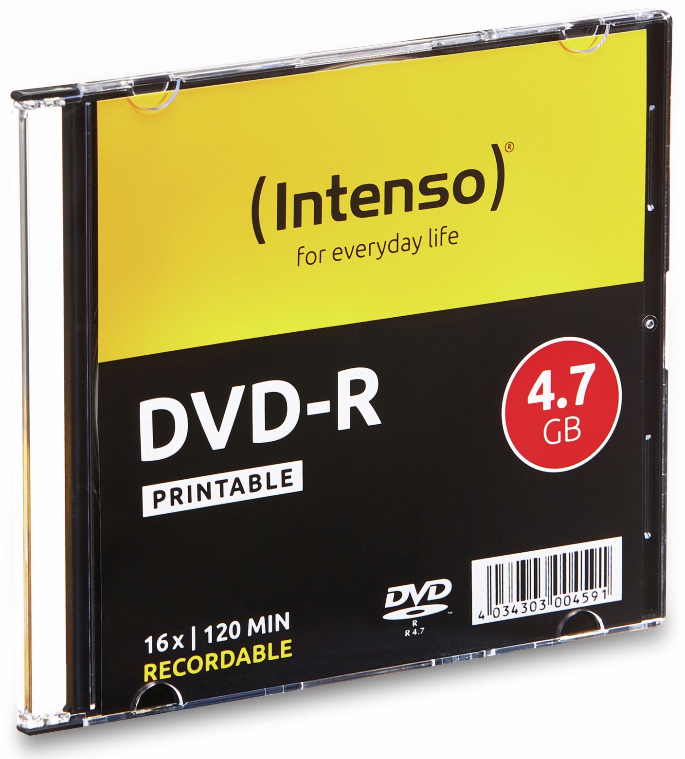 Intenso DVD-R Slim Case (bedruckbar)
