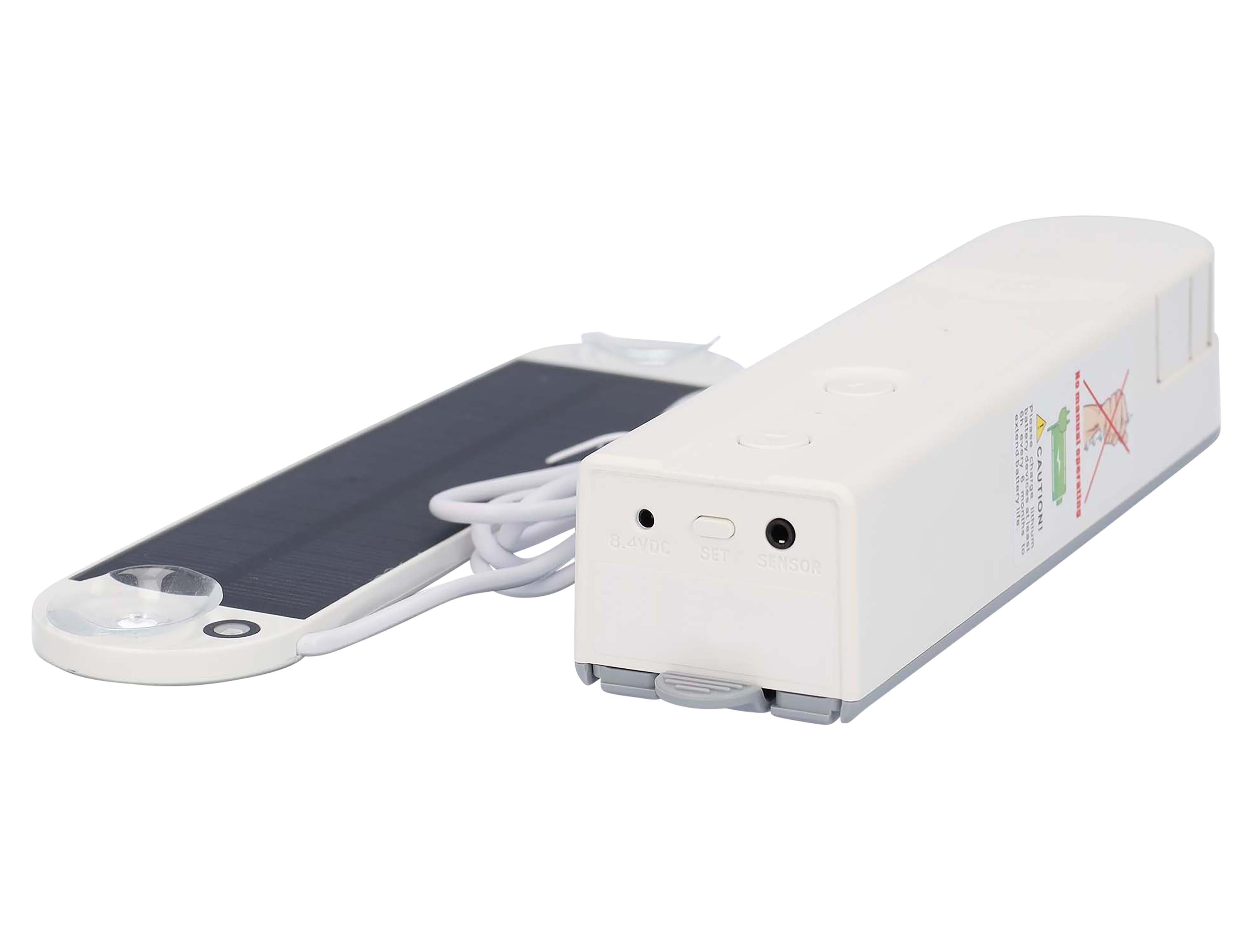 NEDIS Vorhangroboter SmartLife, Netzstrom-/Solarbetrieben, weiß
