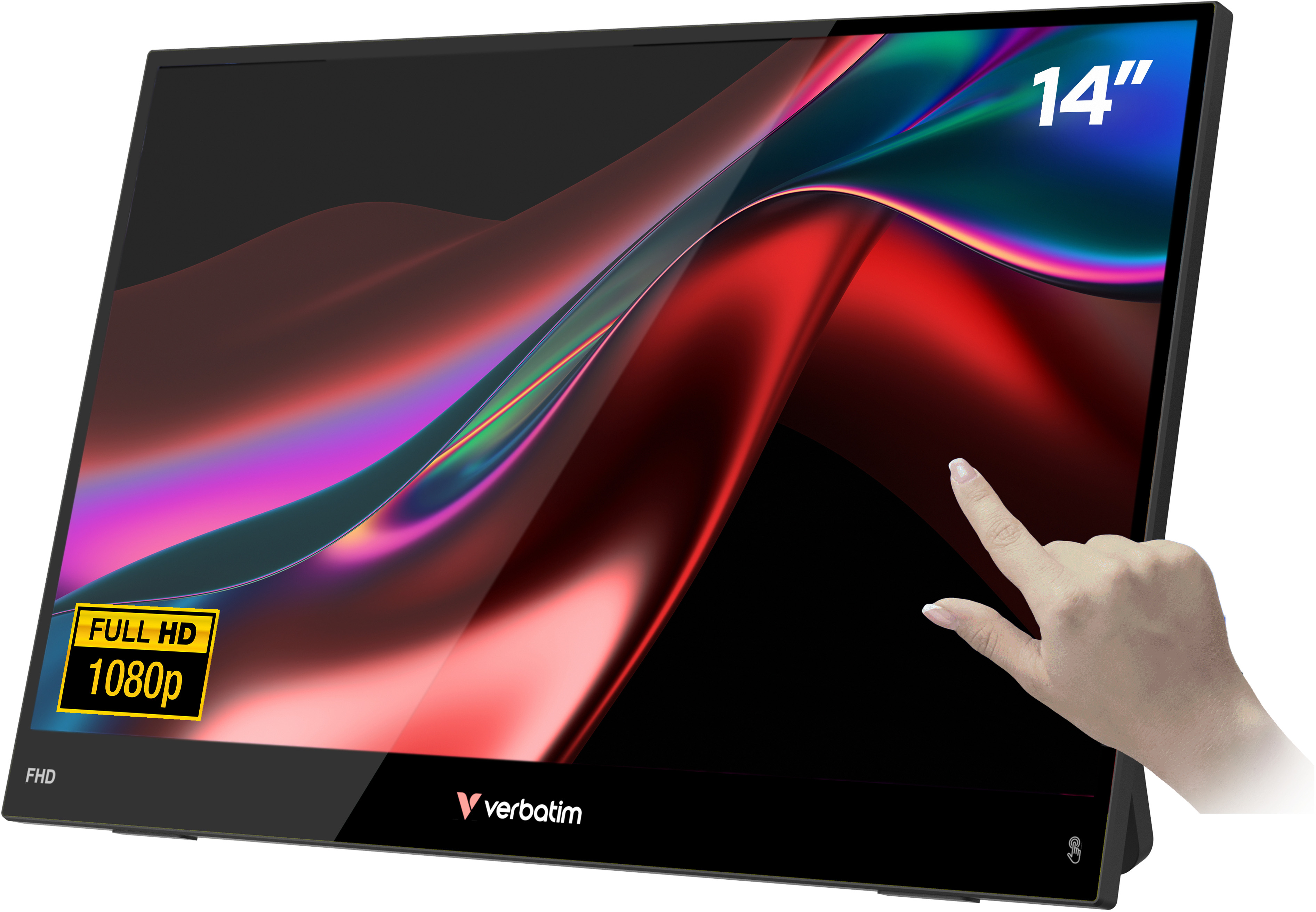 VERBATIM Tragbarer Monitor Light-14 Touchscreen VERBATIM Tragbarer Monitor Light-14 Touchscreen