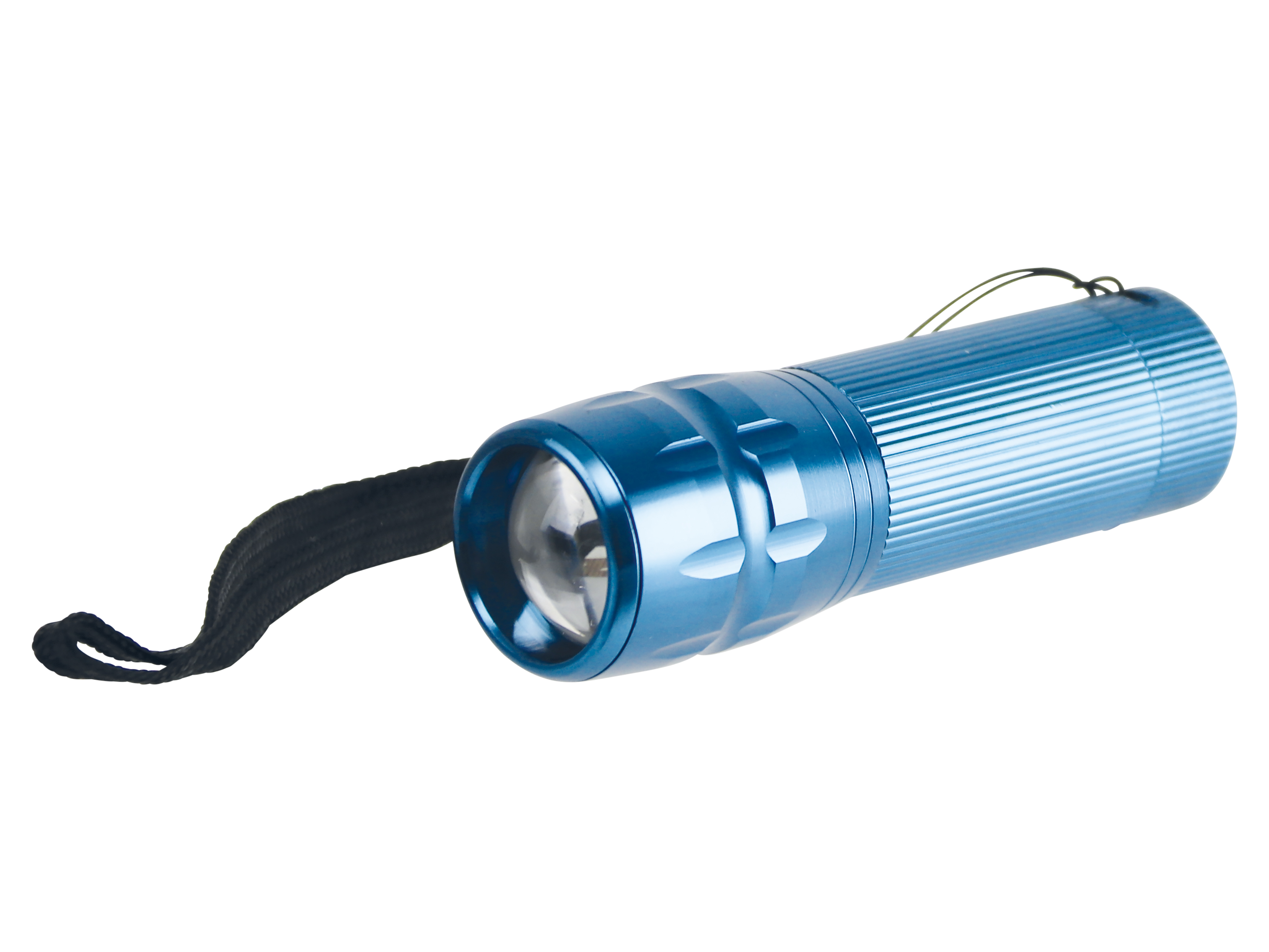 LED-Taschenlampe, Alu, 5 W OSRAM LED, blau, 4xMicro LED-Taschenlampe, Alu, 5 W OSRAM LED, blau, 4xMicro