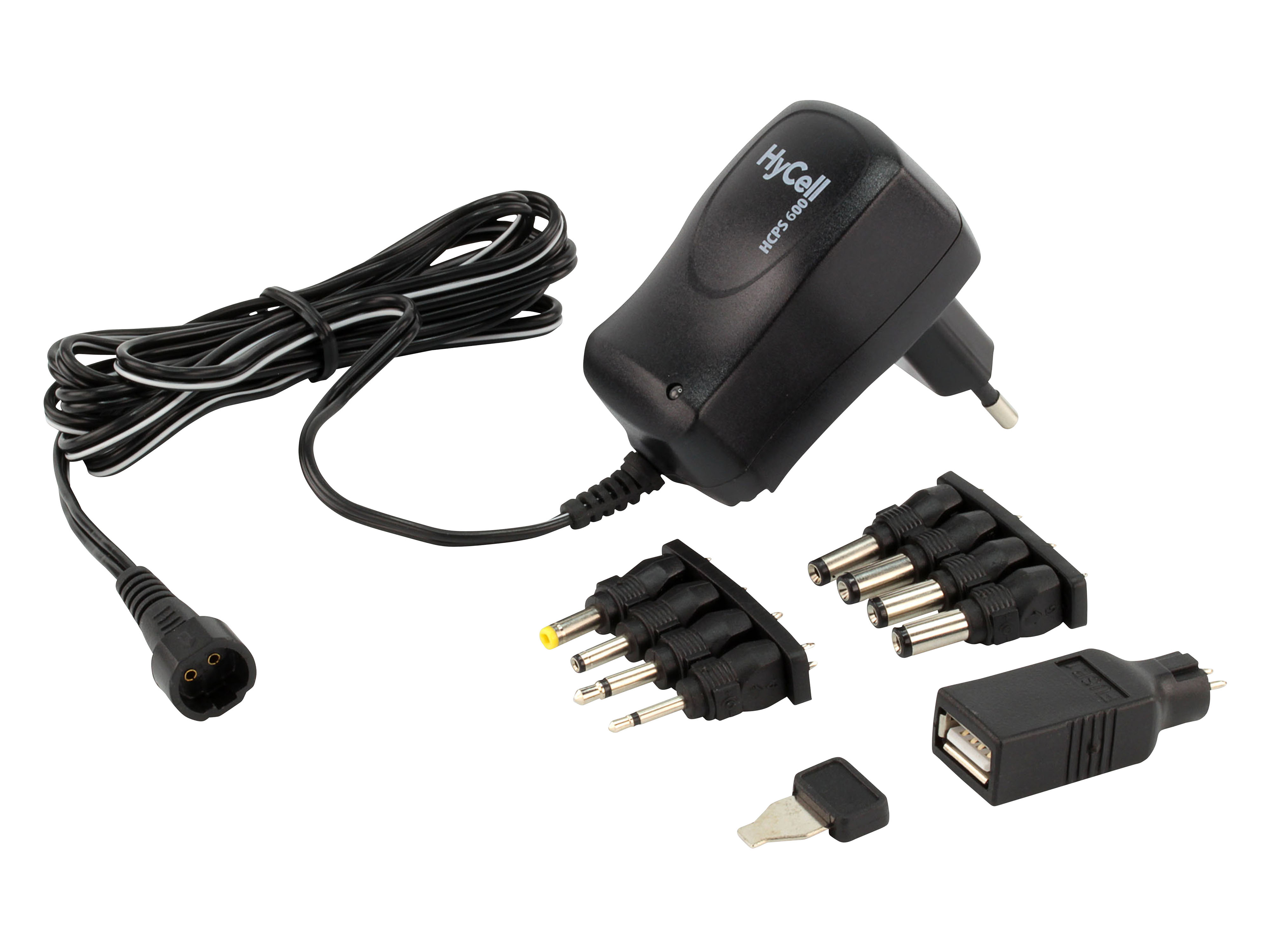 HYCELL Universal-Netzteil HCPS 600, 3-12 V, 600mA, 7,2 W HYCELL Universal-Netzteil HCPS 600, 3-12 V, 600mA, 7,2 W