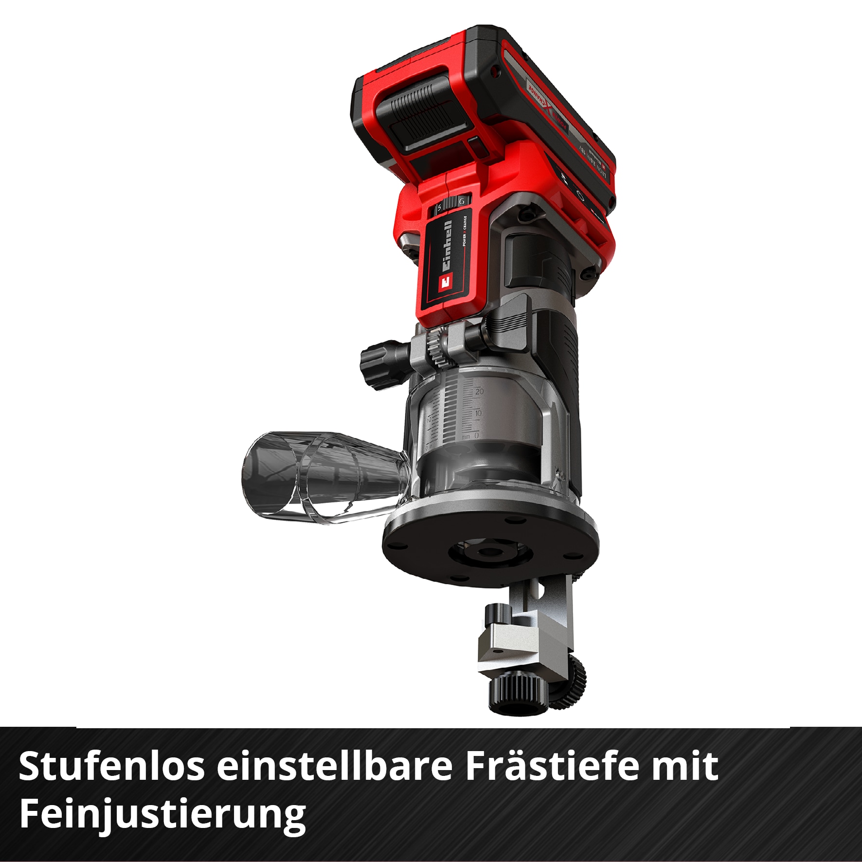 EINHELL Akku-Kantenfräse TP-ET 18 Li BL, Solo
