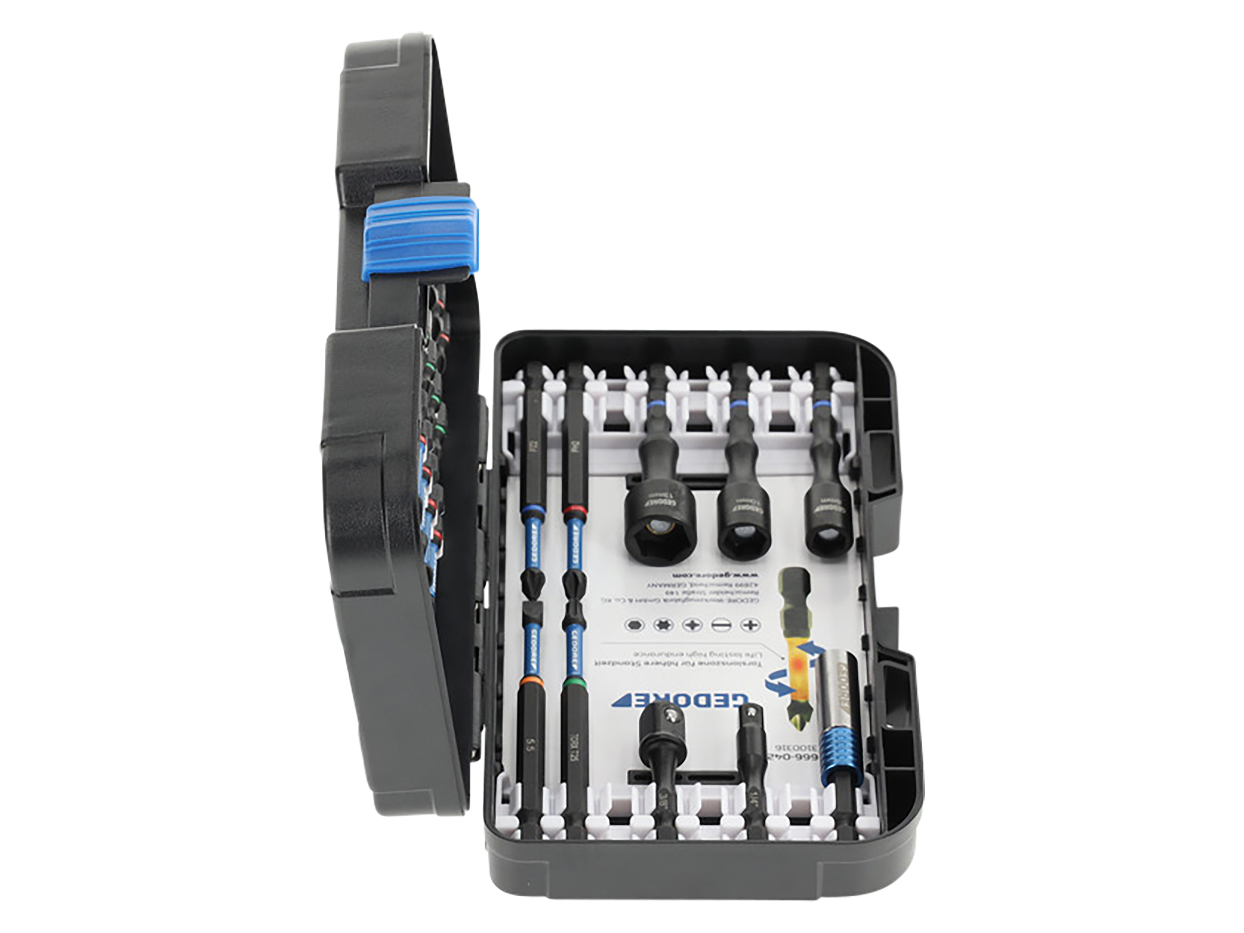 GEDORE BLAU Torsions-Bit-Set, 666-0,42, 42-teilig GEDORE BLAU Torsions-Bit-Set, 666-0,42, 42-teilig