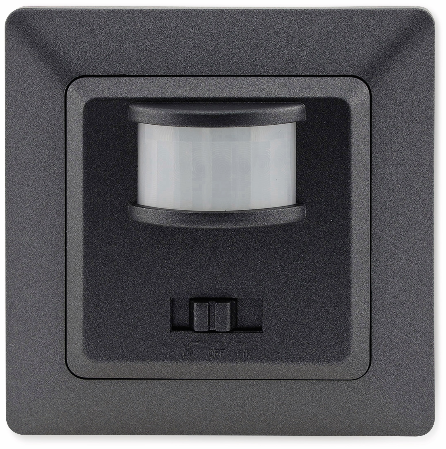 MILOS Bewegungsmelder 23044, 400 W, 250V~, 160°, LED geeignet, anthrazit MILOS Bewegungsmelder 23044, 400 W, 250V~, 160°, LED geeignet, anthrazit
