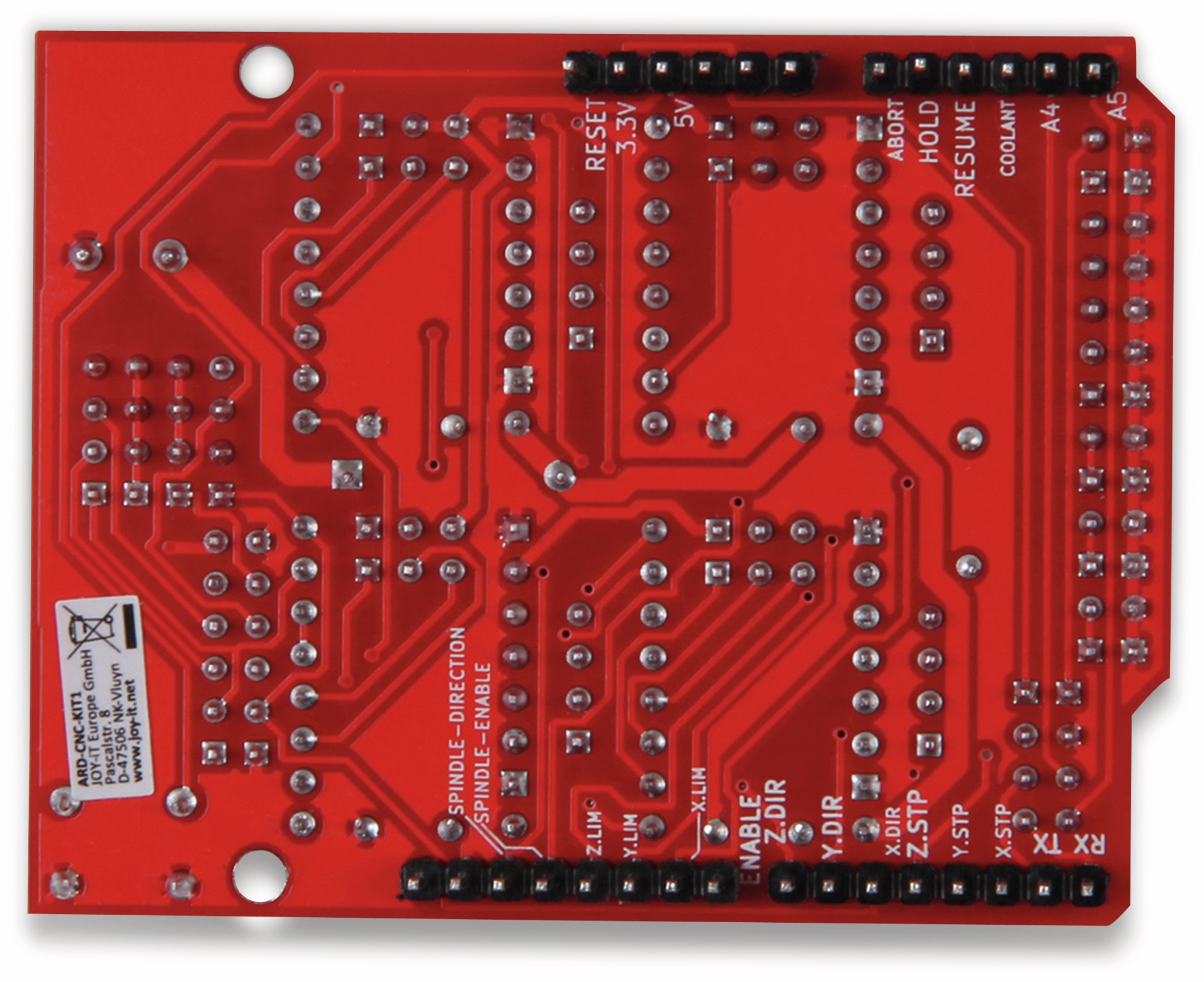 JOY-IT Controllerboard CNC mit 4x A4988 Motortreiber für Arduino Uno JOY-IT Controllerboard CNC mit 4x A4988 Motortreiber für Arduino Uno