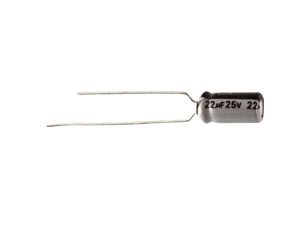 Elkos 22µF, 25V, radial, 10 Stück Elkos, radial, 25V, 10 Stück
