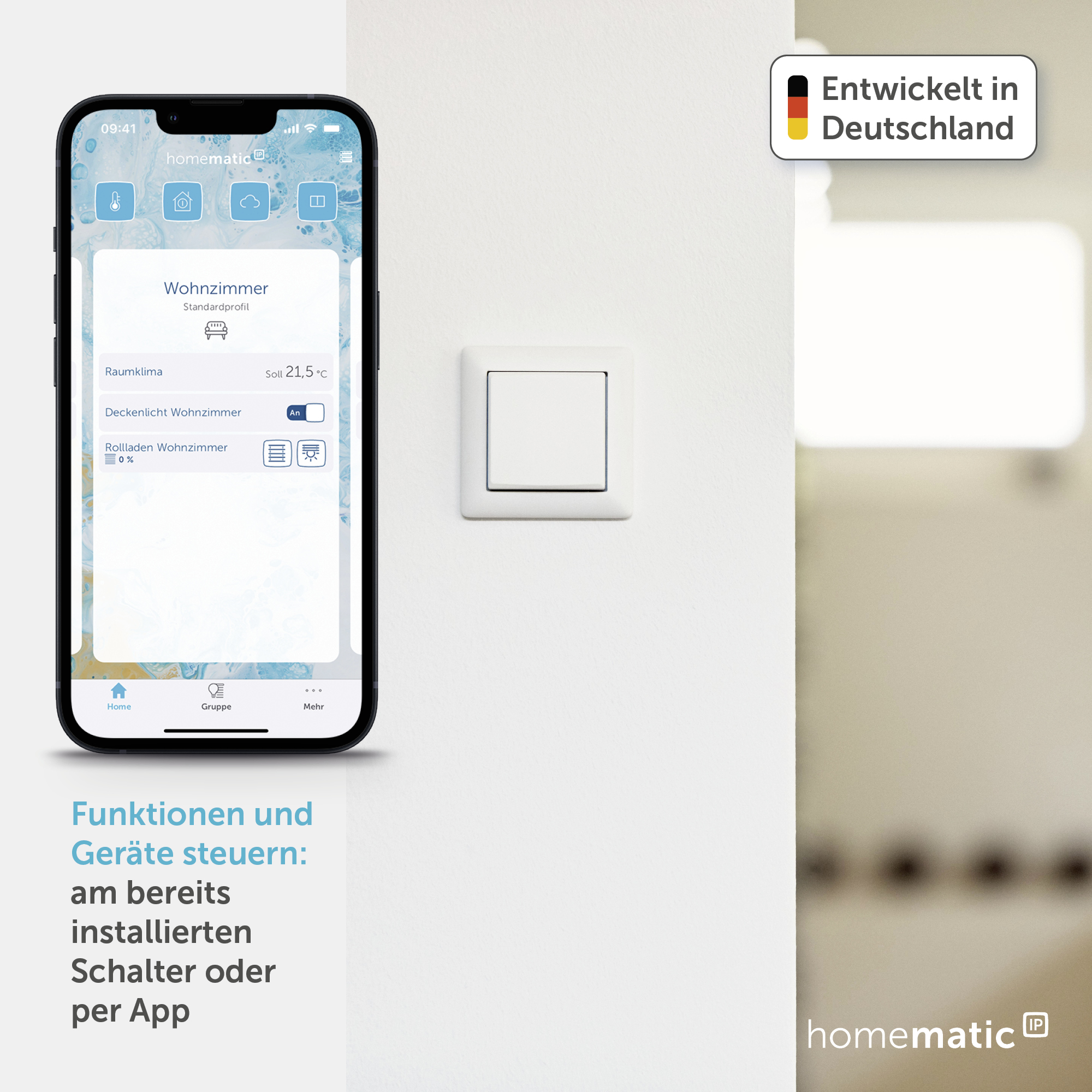 HOMEMATIC IP Smart Home 153489A0 Kontakt-Schnittstelle, Unterputz, 1-fach HOMEMATIC IP Smart Home 153489A0 Kontakt-Schnittstelle, Unterputz, 1-fach