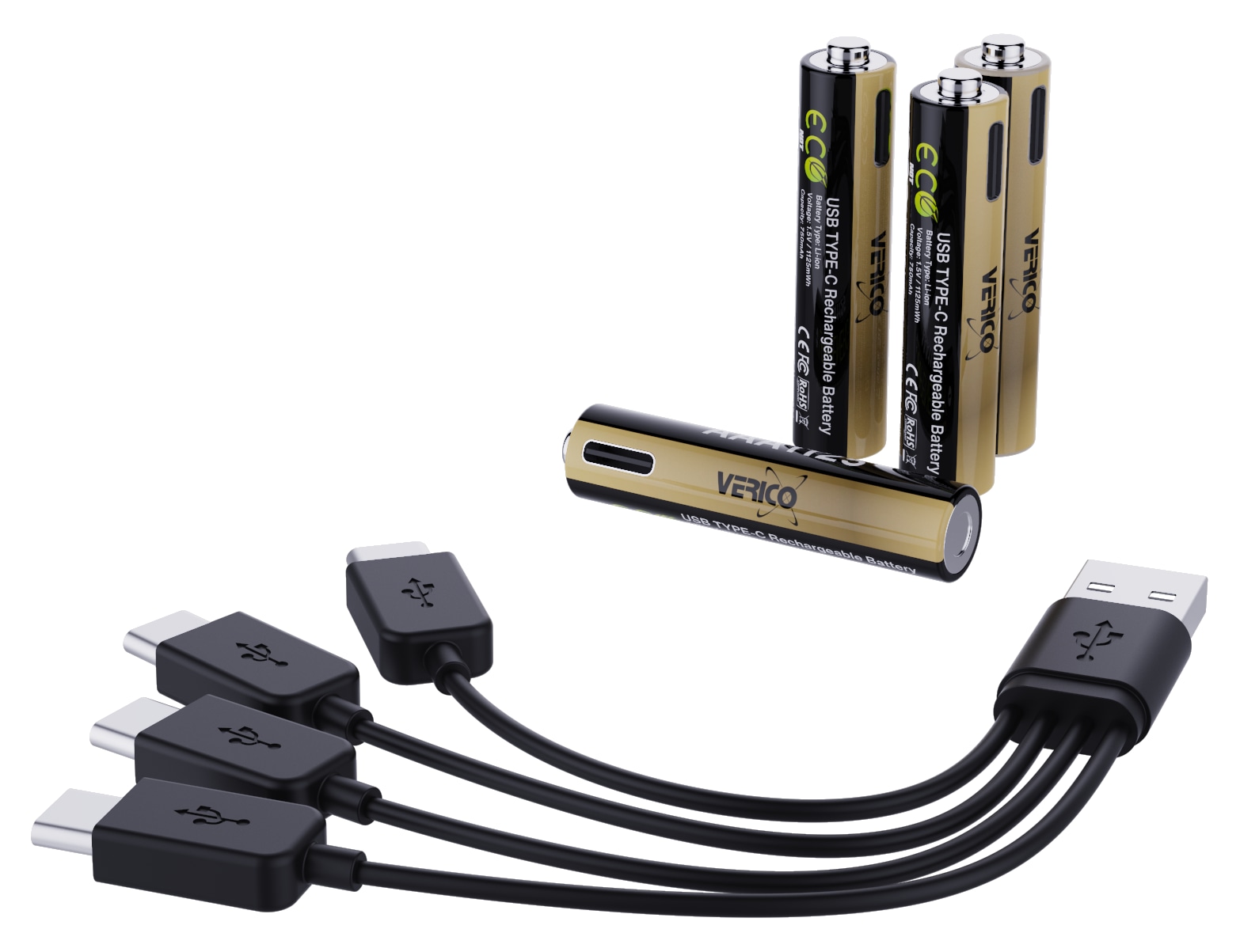 VERICO Li-Ion-Akku Loop Energy, AAA PRO, 4er Pack VERICO Li-Ion-Akku Loop Energy, AAA PRO, 4er Pack