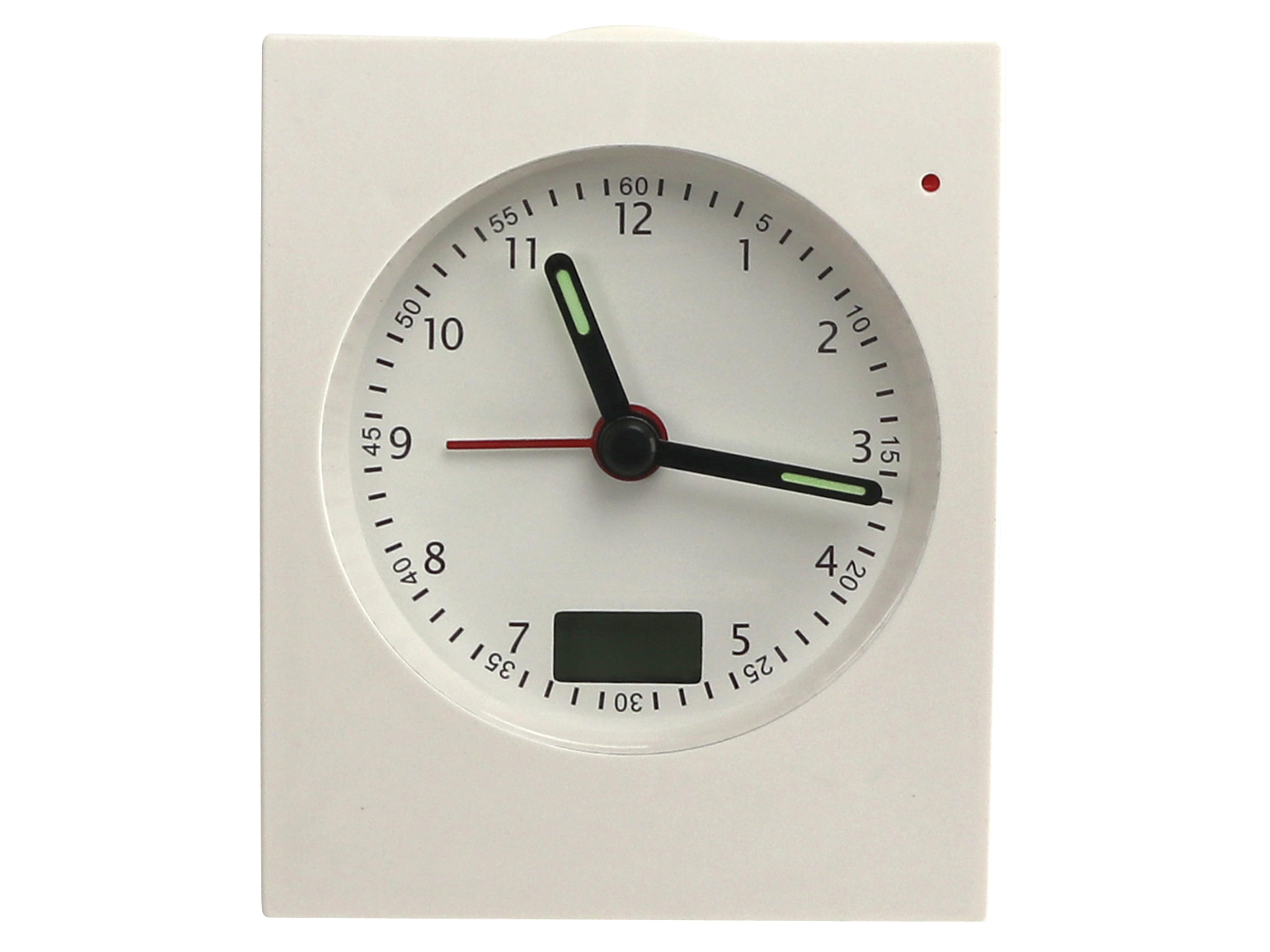 Funkwecker, analog, 784-02-2020-04, weiß, B-Ware Funkwecker, analog, 784-02-2020-04, weiß, B-Ware