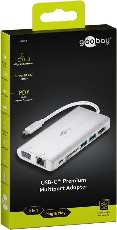 GOOBAY USB-C Multiport-Adapter 46850 GOOBAY USB-C Multiport-Adapter 46850