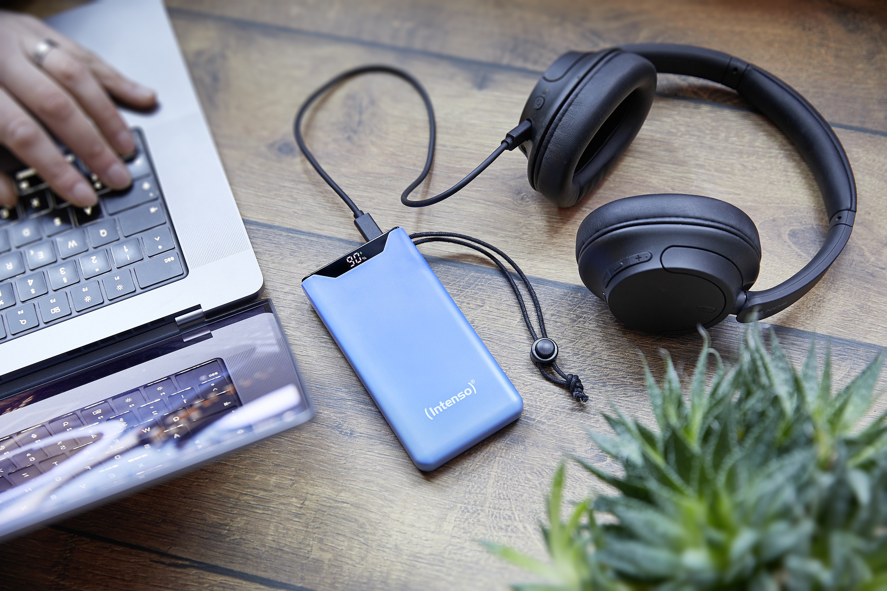 INTENSO USB Powerbank 7332035, F10000, 10.000mAh, 20 W, blau INTENSO USB Powerbank 7332035, F10000, 10.000mAh, 20 W, blau