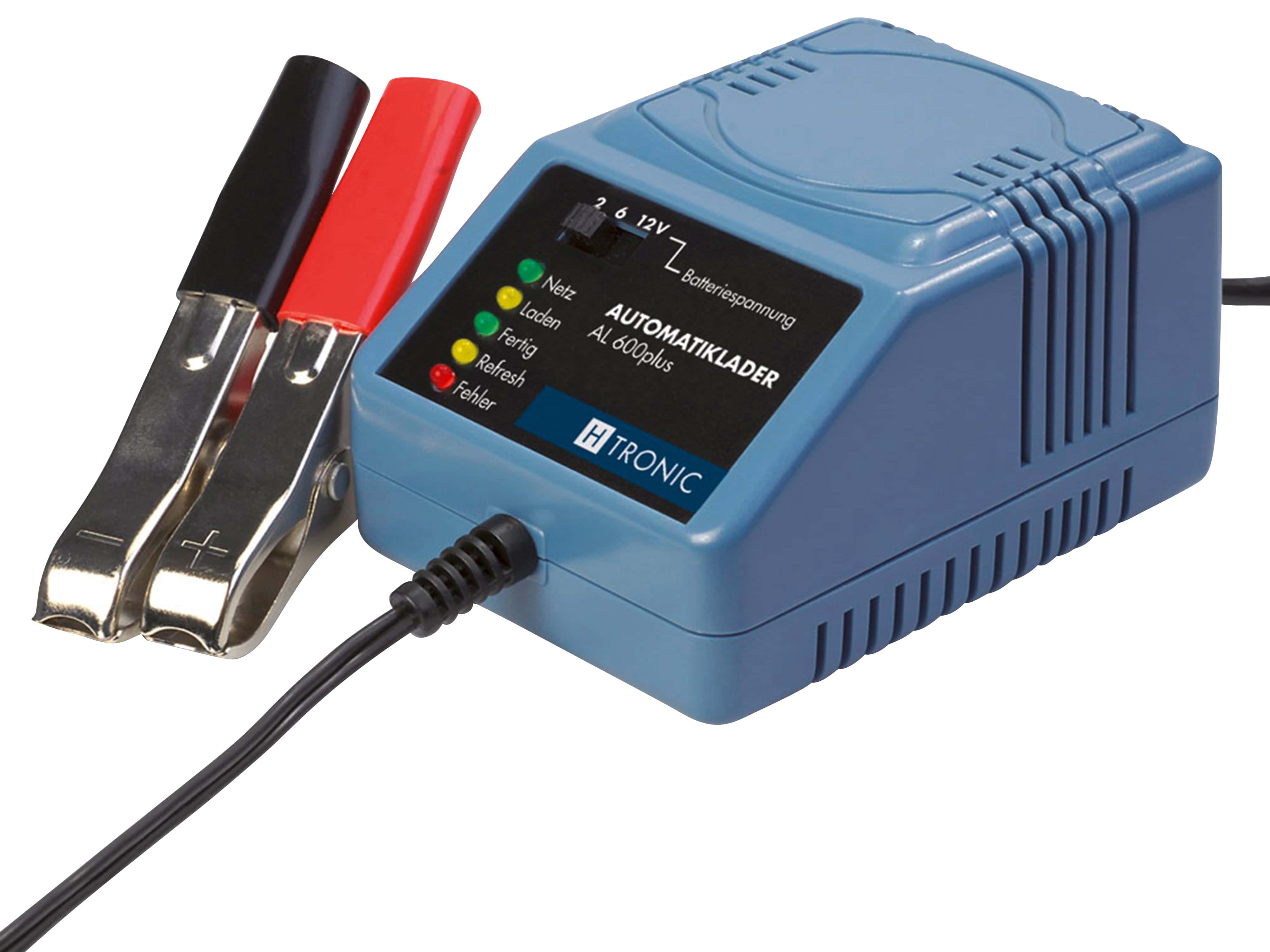 H-TRONIC Bleiakku-Ladegerät AL 600 plus, 2/6/12 V H-TRONIC Bleiakku-Ladegerät AL 600 plus, 2/6/12 V