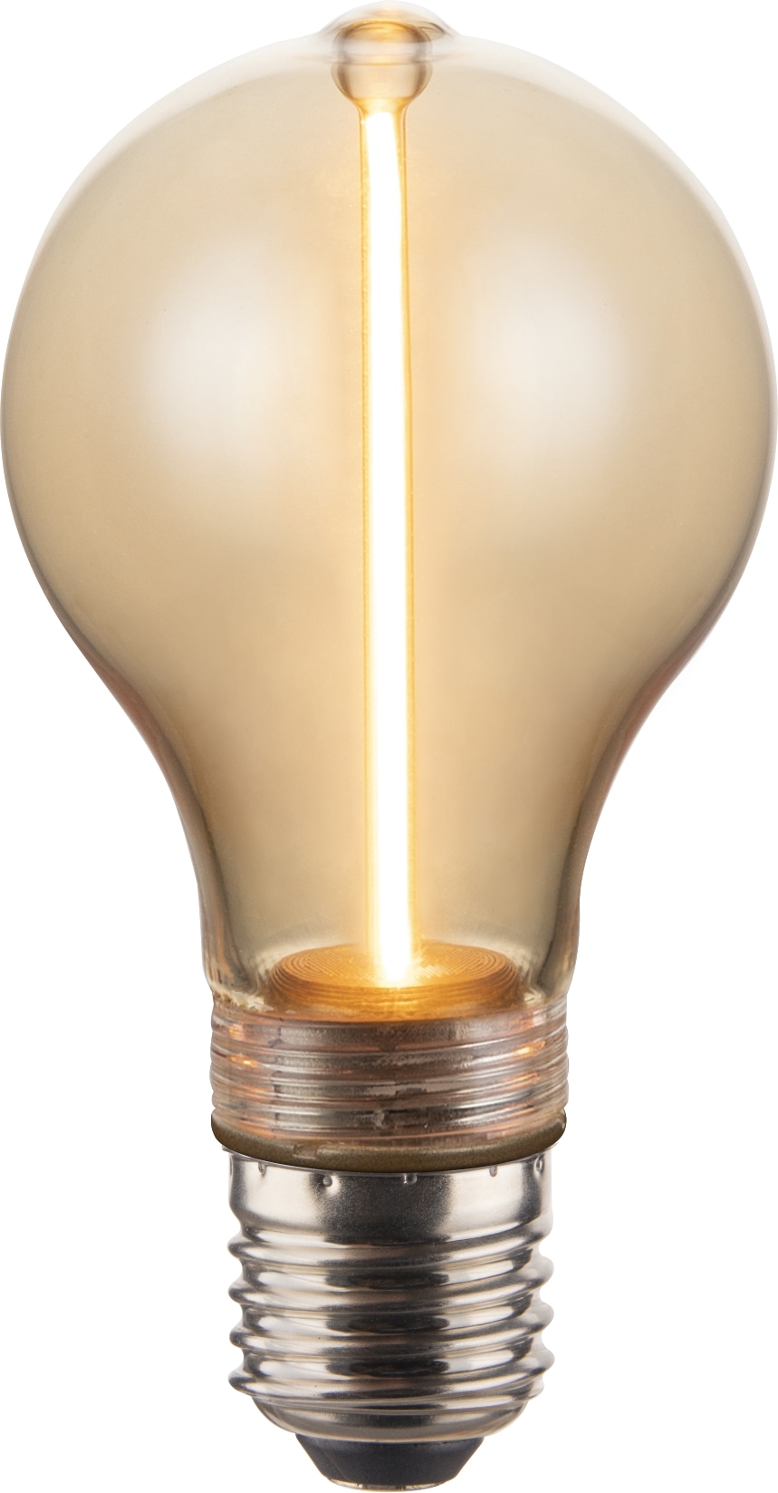 LUXULA LED-Filament-Lampe, Line Amber, E27, 2W, 65lm, 1800K LUXULA LED-Filament-Lampe, Line Amber, E27, 2W, 65lm, 1800K