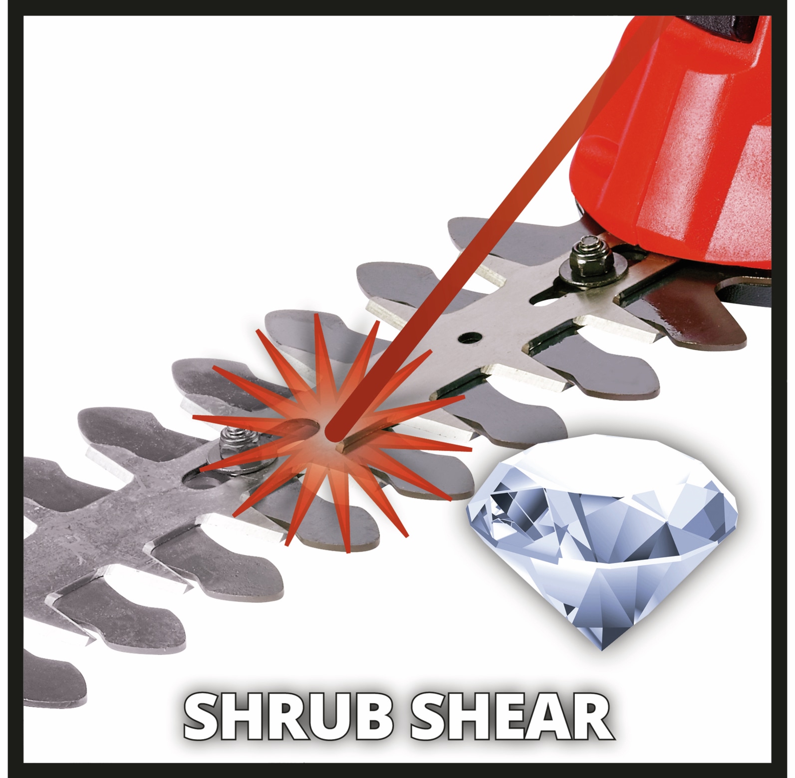 EINHELL Akku-Strauchschere GC-CG 18 Li + Starterset EINHELL Akku-Strauchschere GE-CG 18 Li + Starterset