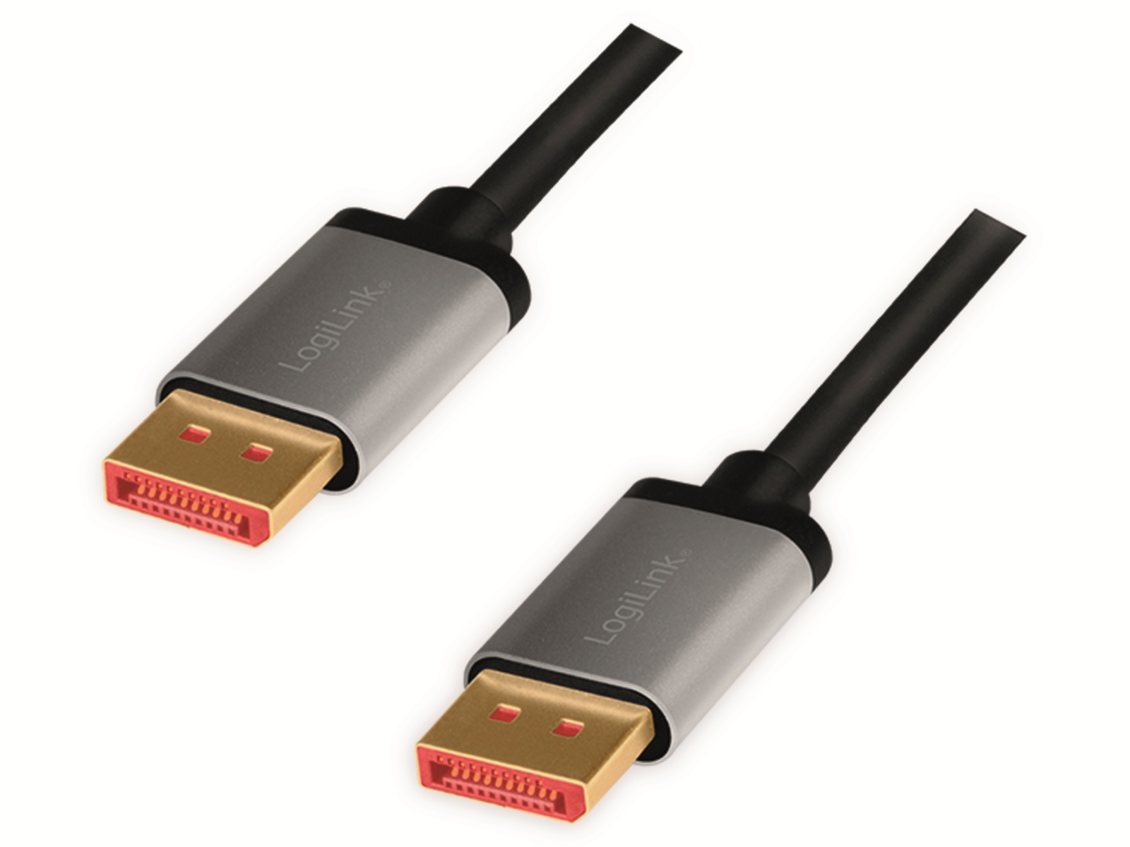 LOGILINK DisplayPort-Kabel CDA0105, Stecker/Stecker, Alu, 8k, 2 m LOGILINK DisplayPort-Kabel CDA0105, Stecker/Stecker, Alu, 8k, 2 m