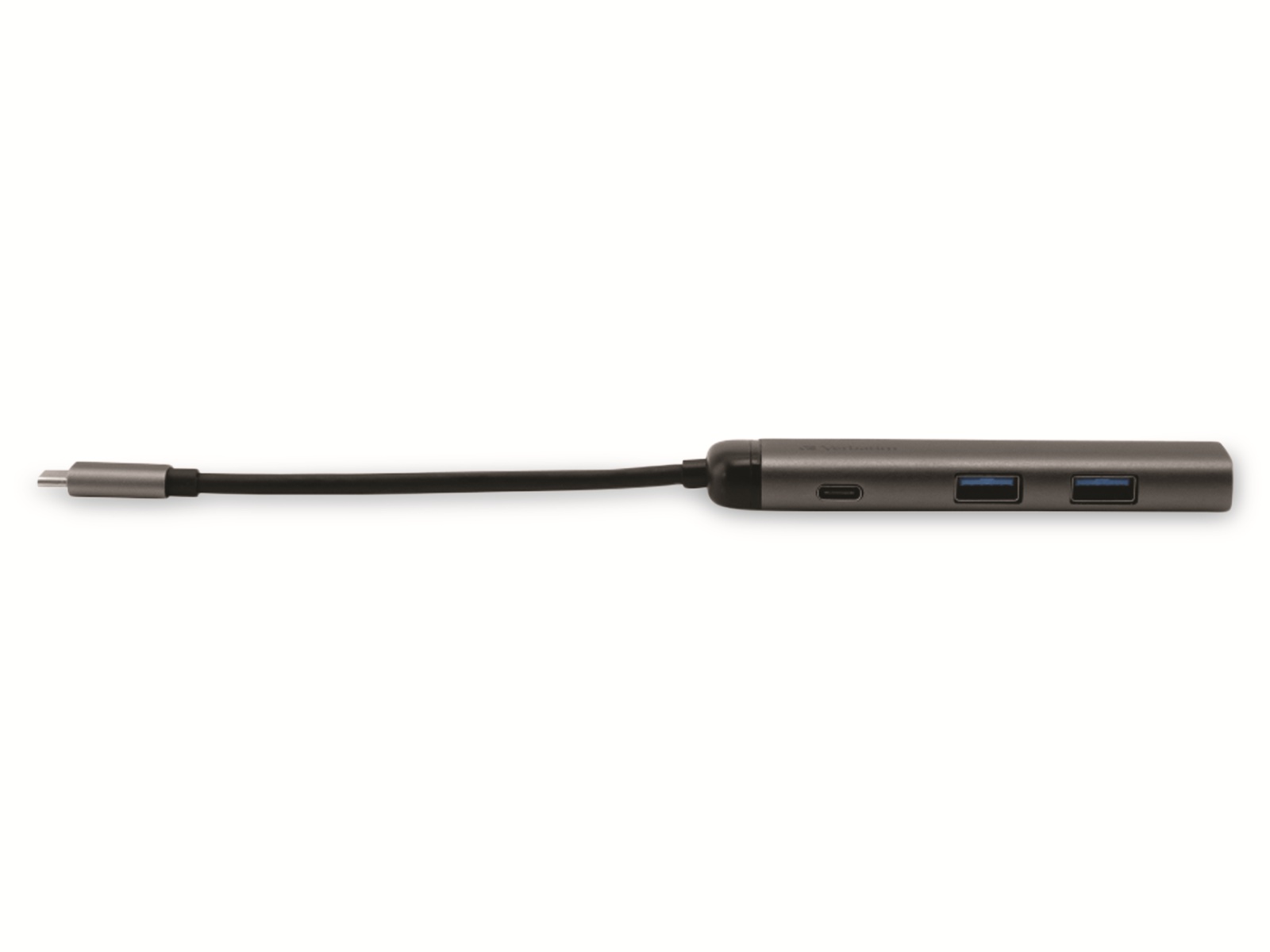 VERBATIM USB-C Hub Mulitport 2x USB3.0, HDMI, Power Charge VERBATIM USB-C Hub Mulitport 2x USB3.0, HDMI, Power Charge